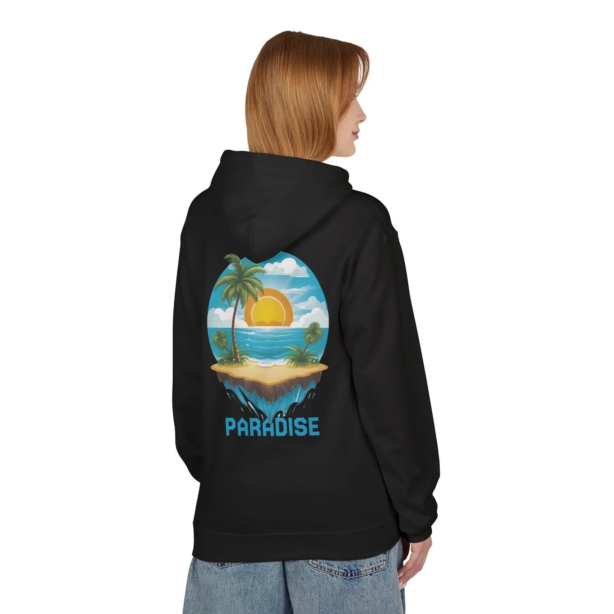 Cozy Paradise Fleece Hoodie for Ultimate Comfort and Style