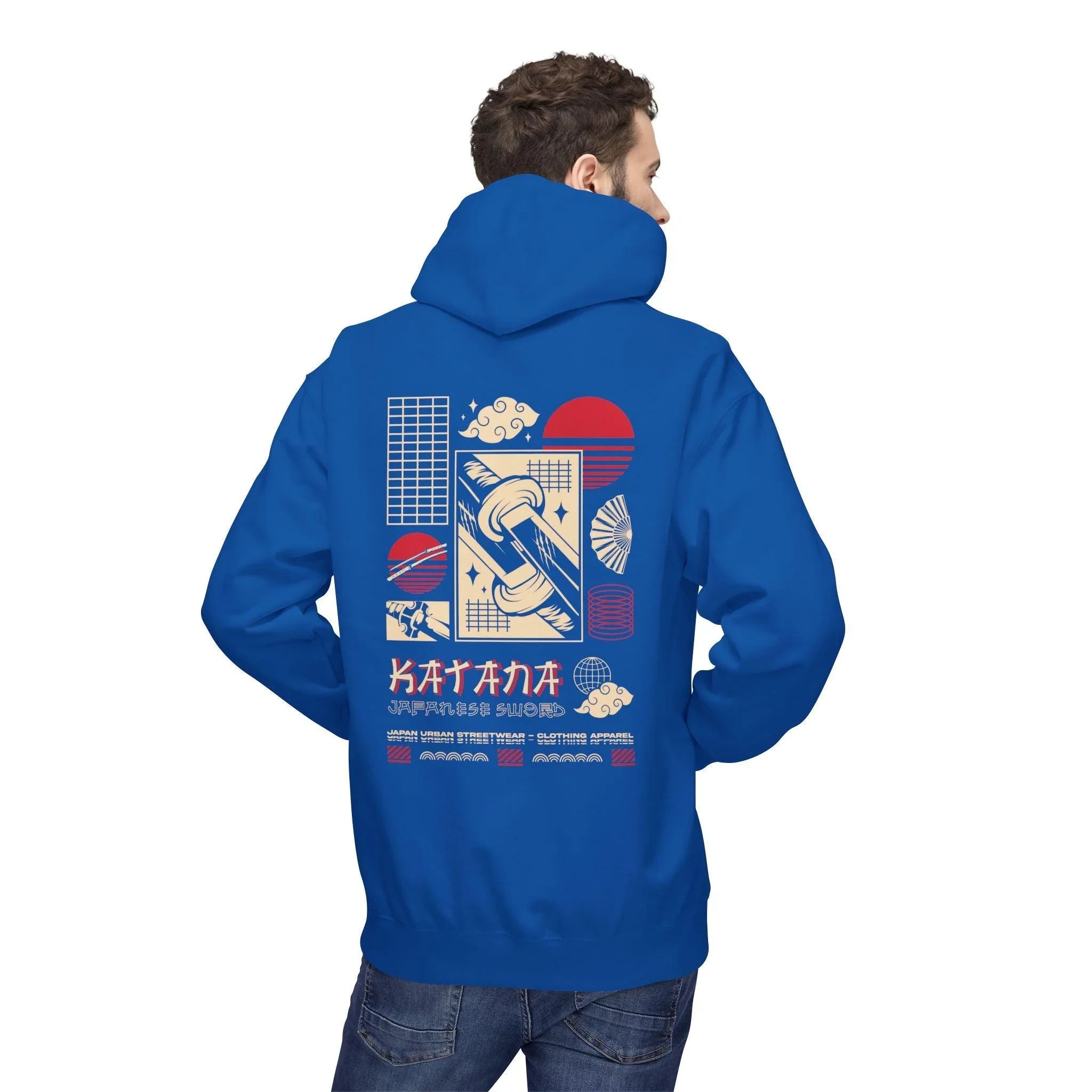 Ultimate "Katana" Japanese Fleece Hoodie for Stylish Streetwear Enthusiasts