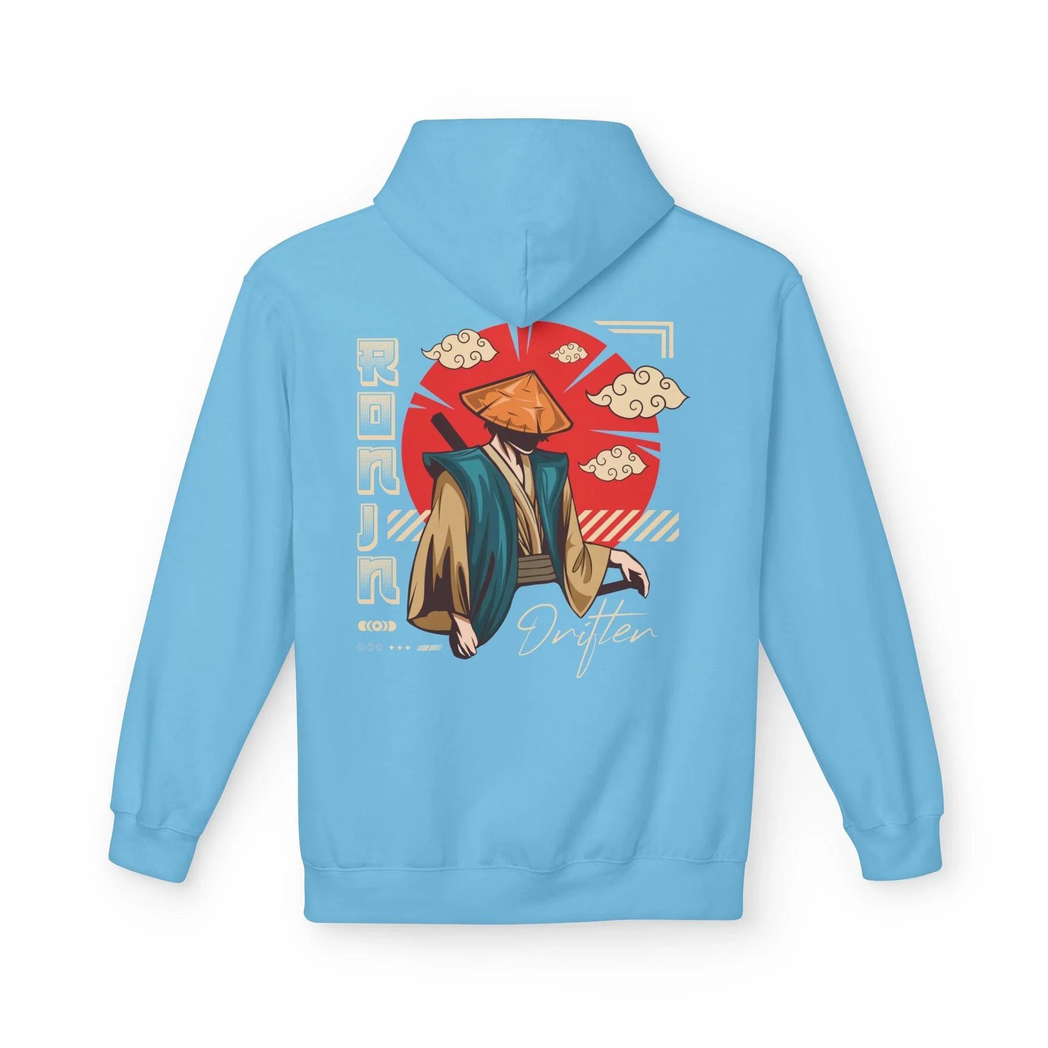 Ultimate Ronin Drifter Japanese Streetwear Fleece Hoodie for Trendsetters