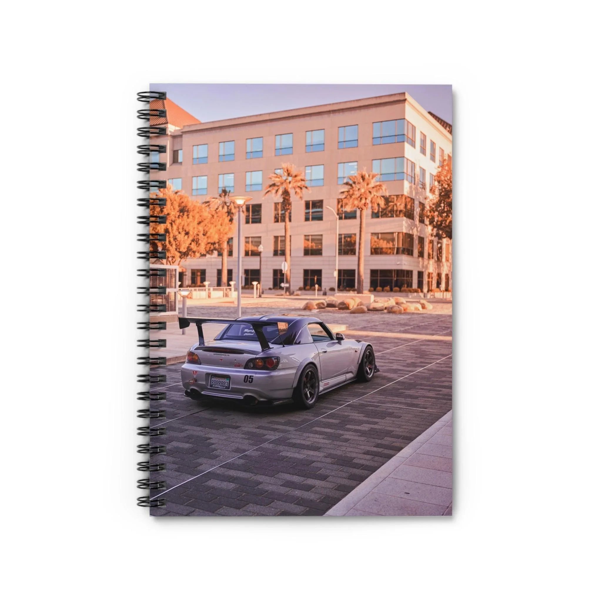 Honda S2000 Automotive Spiral Notebook #003 - Throttle Designs