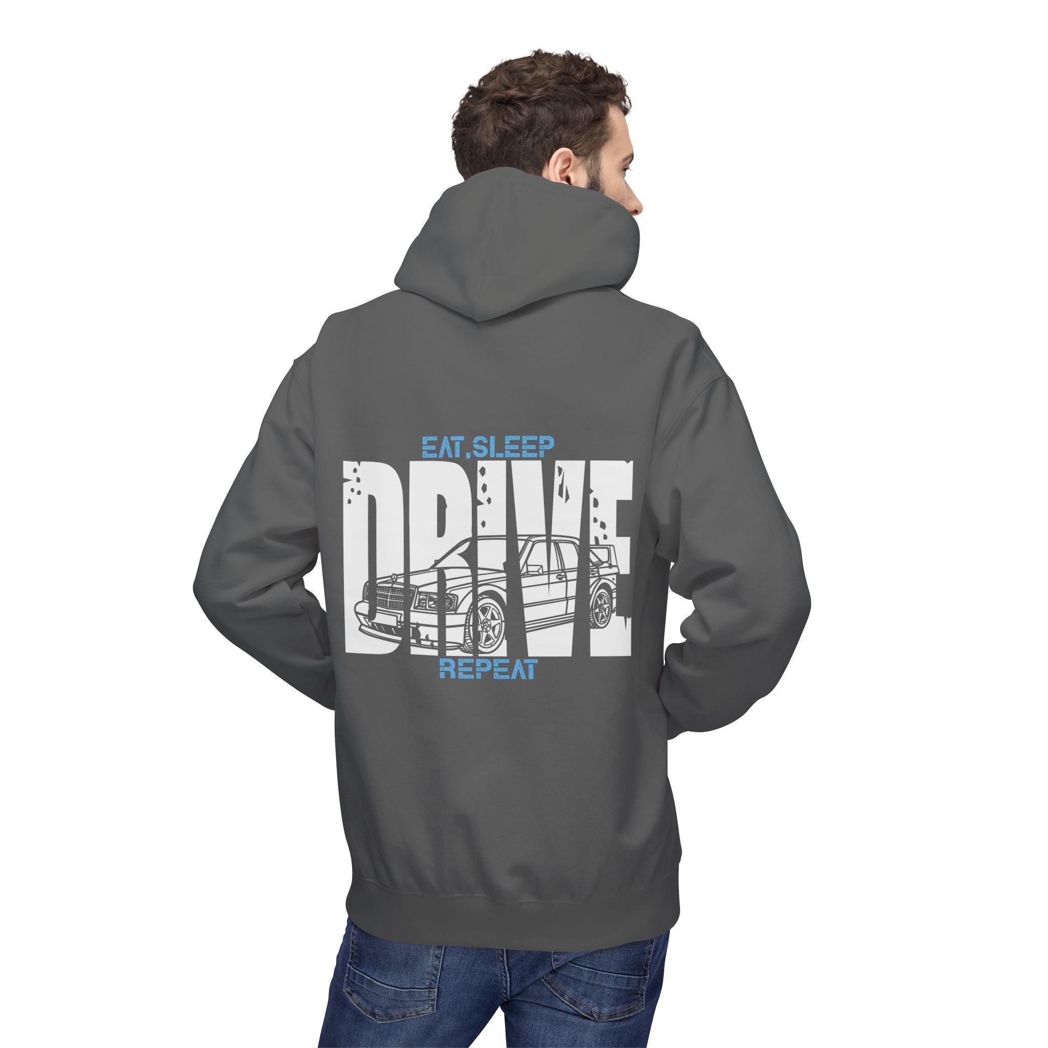 Porsche GT3RS DRIVE Luxury Fleece Hoodie for Car Enthusiasts