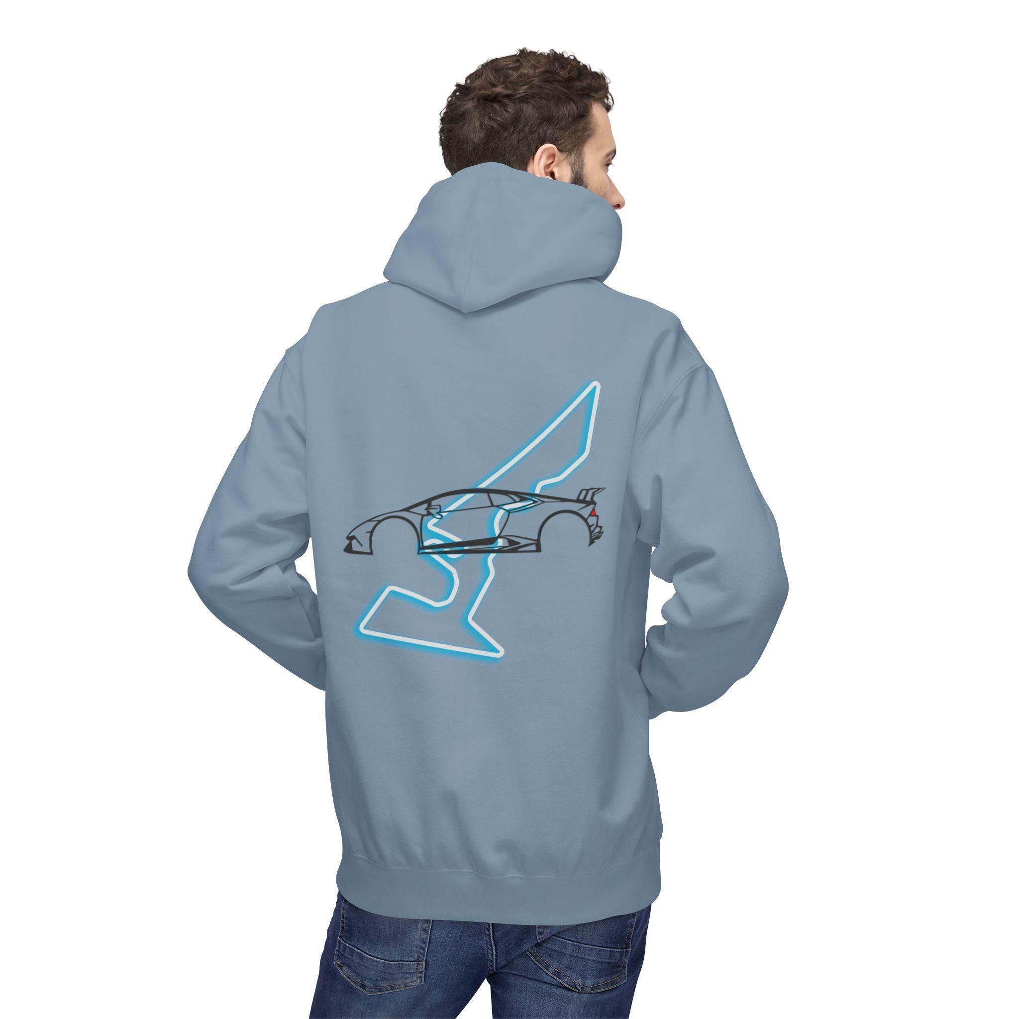 Circuit Of The Americas Huracan Performante Fleece Hoodie