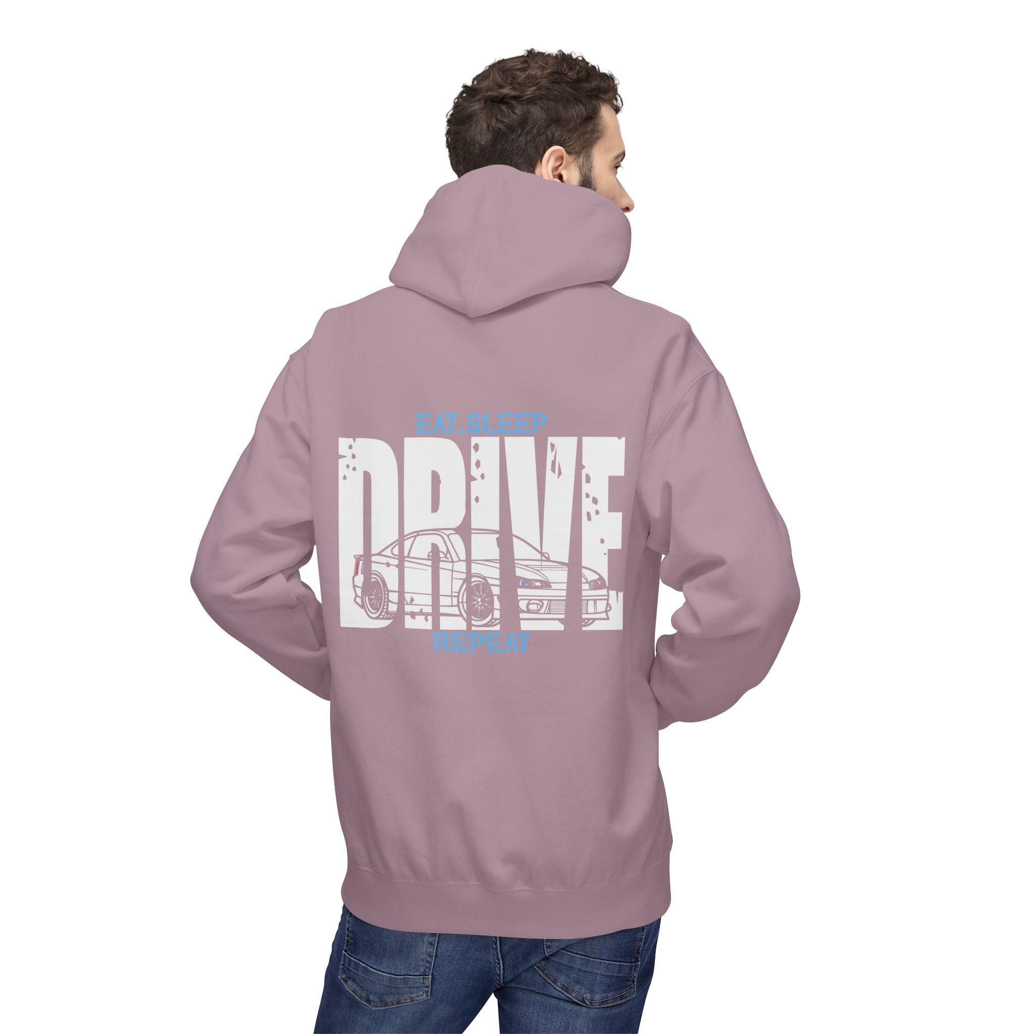 Nissan S15 240sx DRIVE Fleece Hoodie for Car Enthusiasts