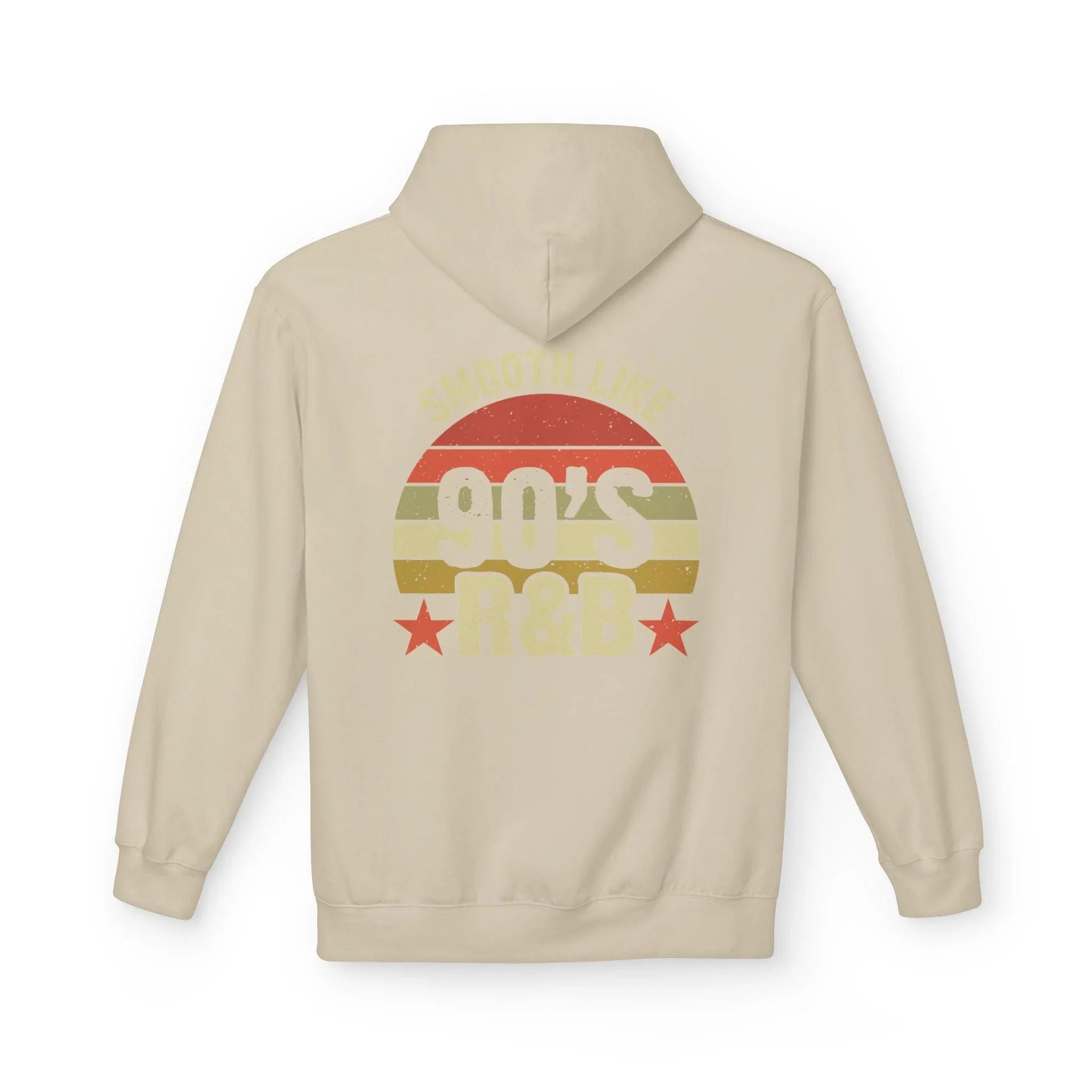 Retro Vibes Fleece Hoodie - Embrace the Comfort of 90's R&B Style