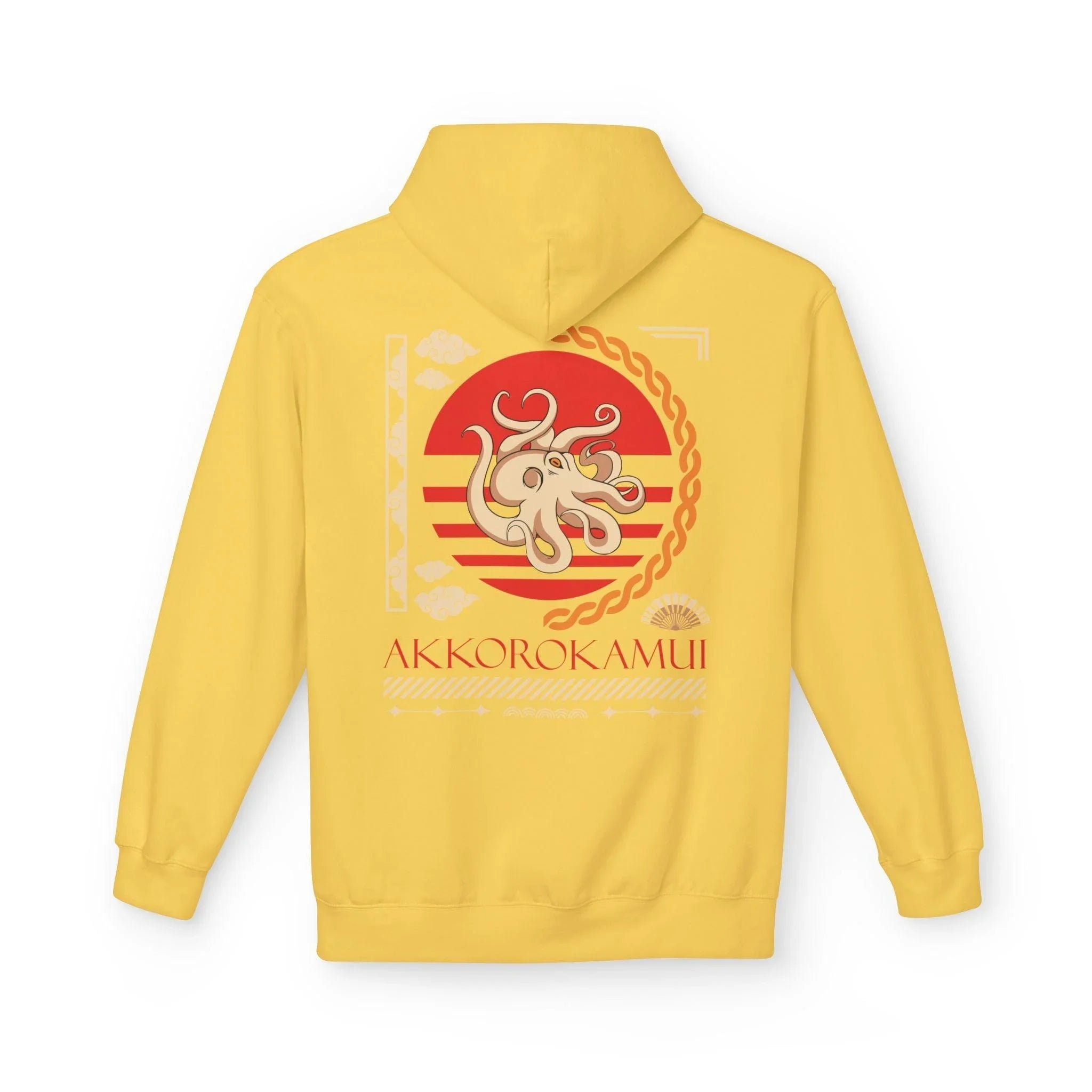 Ultimate Comfort Japanese Streetwear Fleece Hoodie – Akkorokamui Edition