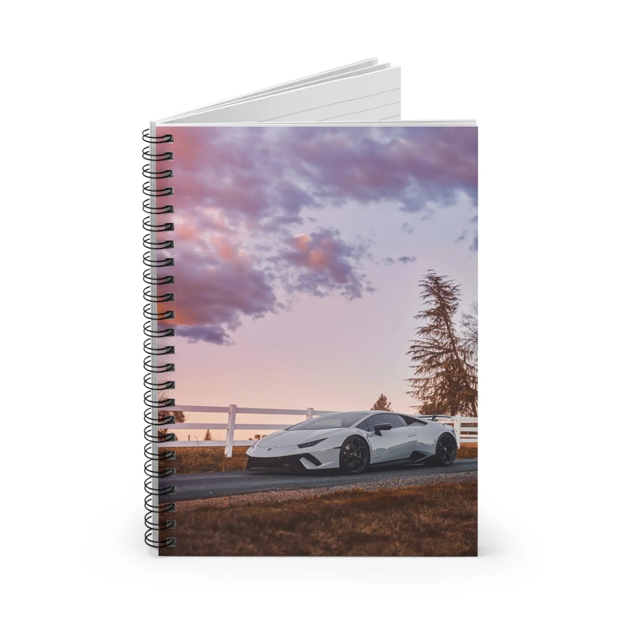 Lamborghini Huracan Automotive Spiral Notebook #044 - Throttle Designs