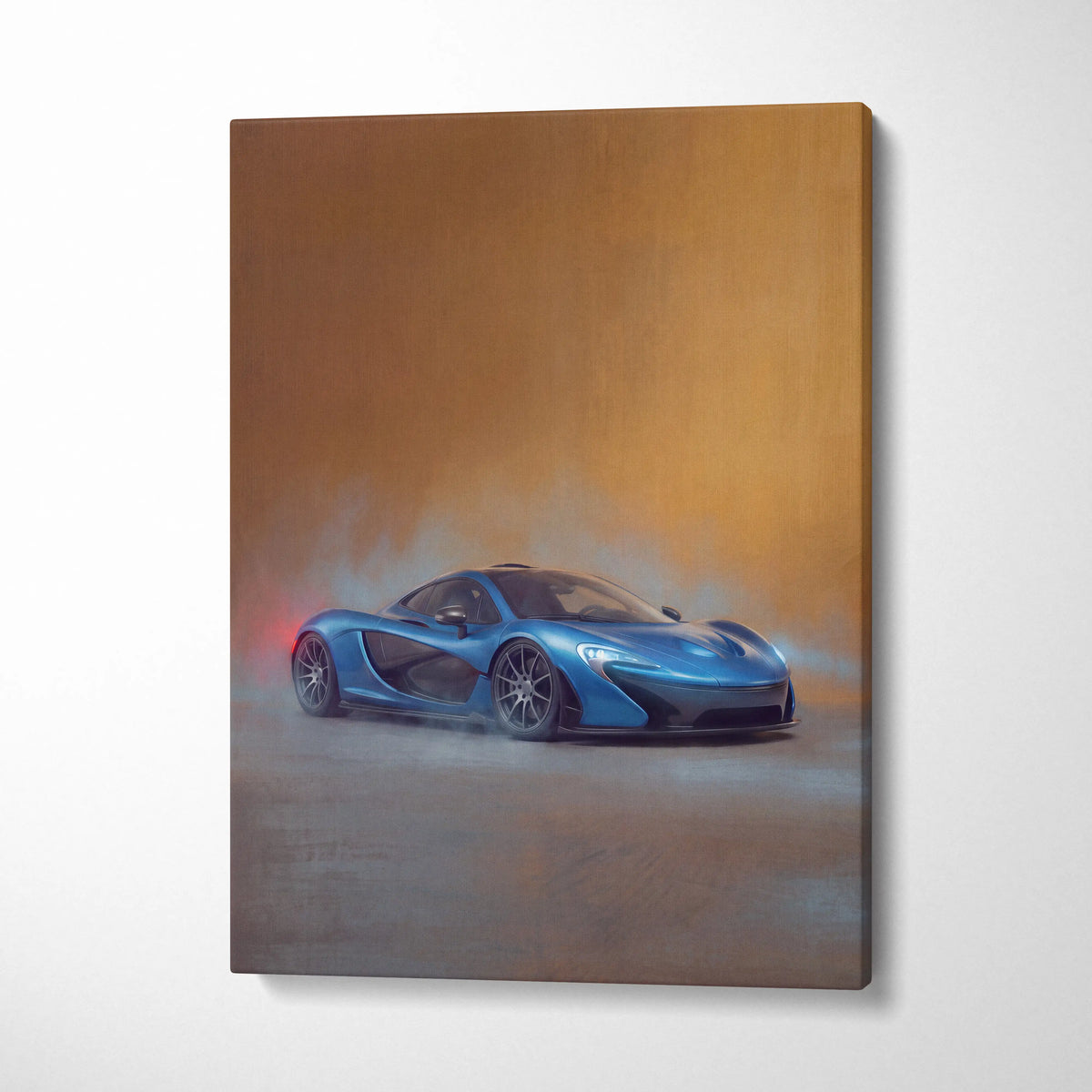 McLaren P1 Inspired Canvas Art - Premium Automotive Wall Decor