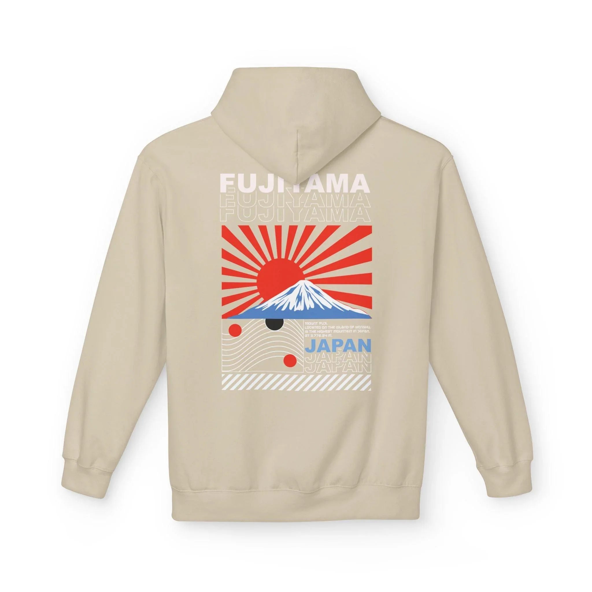 Fujiyama Japan Streetwear Cozy Fleece Hoodie - Ultimate Comfort & Style
