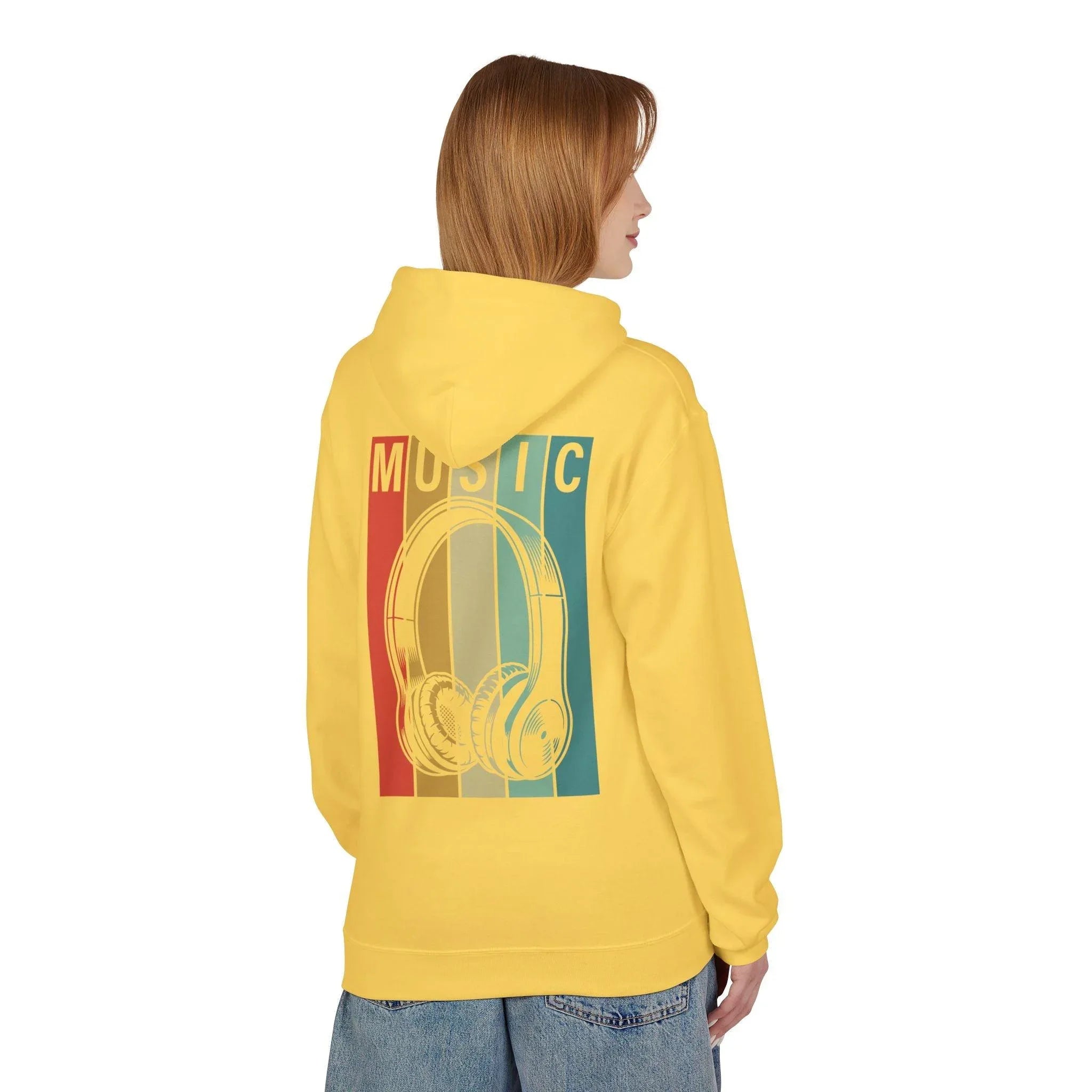 Cozy Music Lover's Fleece Hoodie for Ultimate Comfort and Style