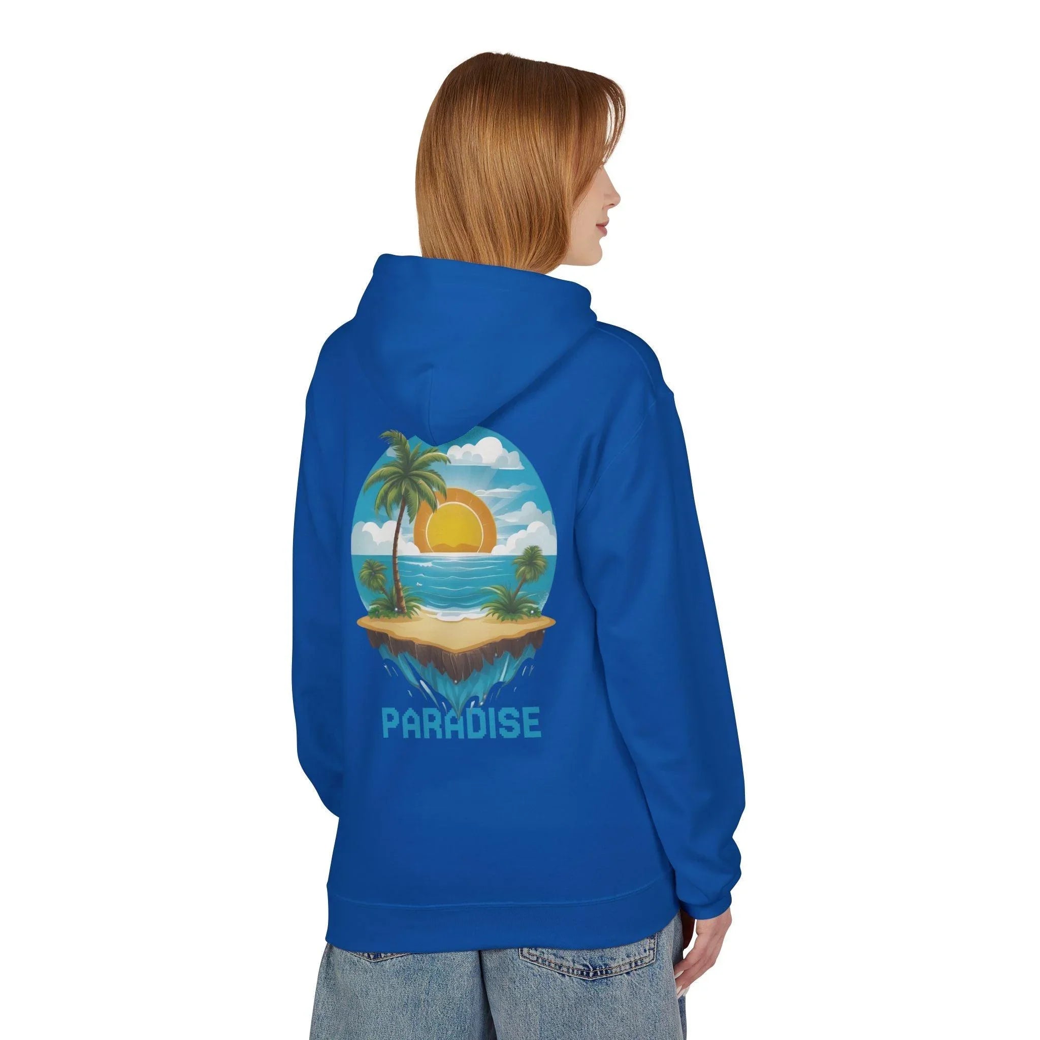 Cozy Paradise Fleece Hoodie for Ultimate Comfort and Style