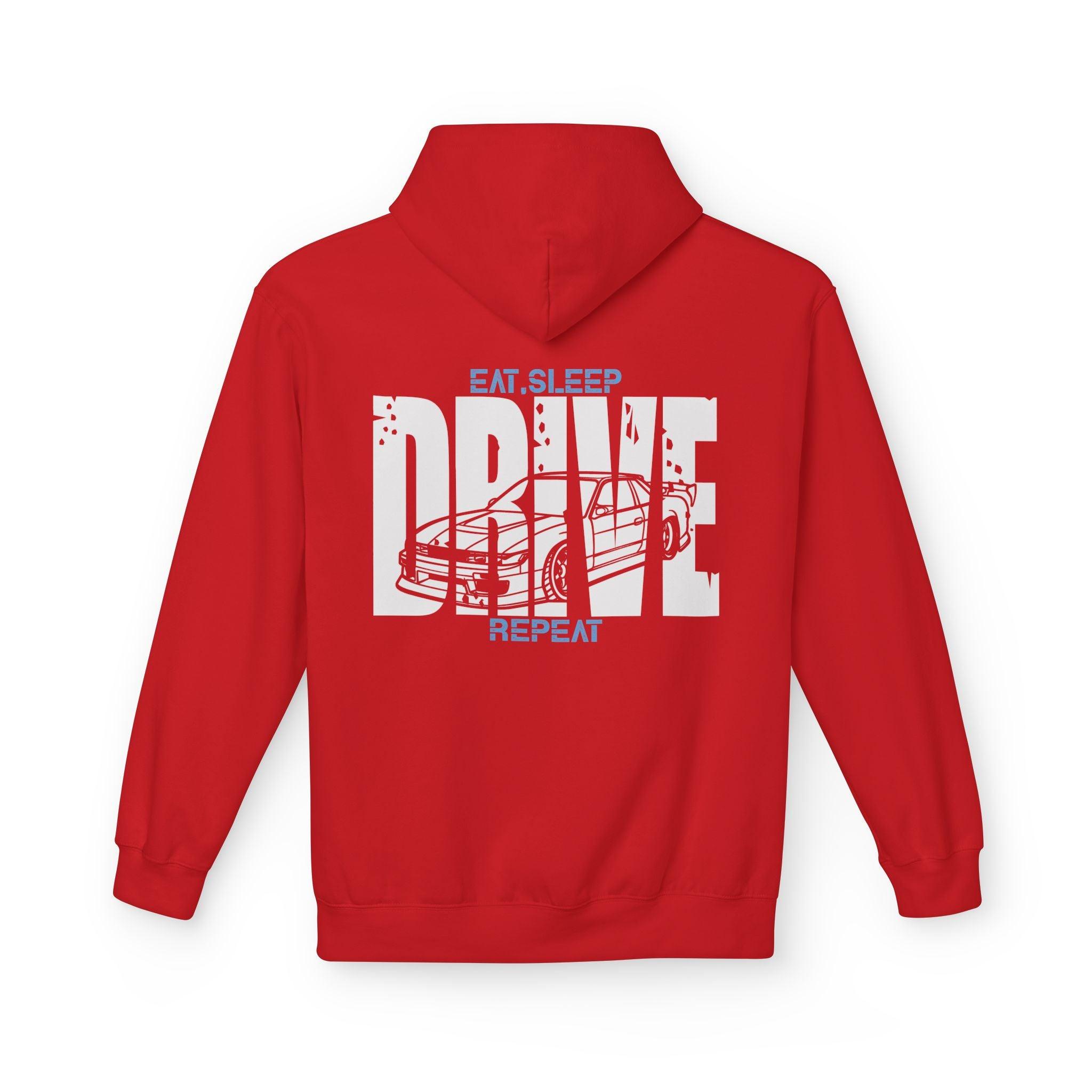 Nissan 240sx S13 Silvia DRIVE Fleece Hoodie - Ultimate Comfort & Style
