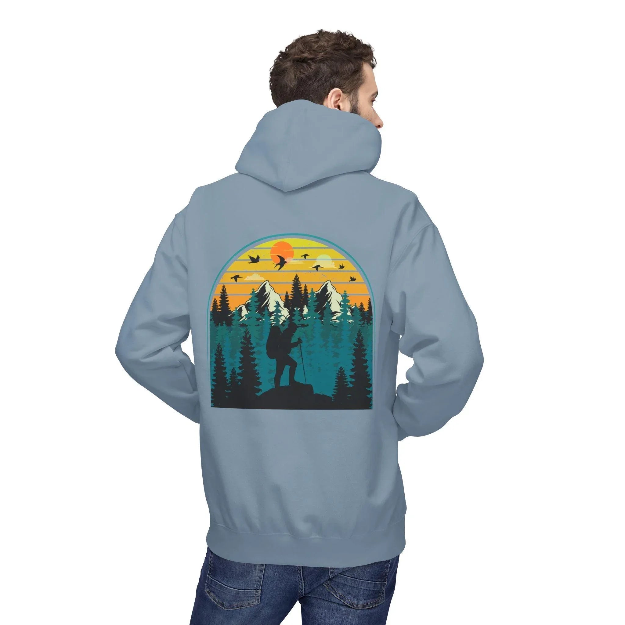 Ultimate Retro Outdoor Fleece Hoodie for Adventurers