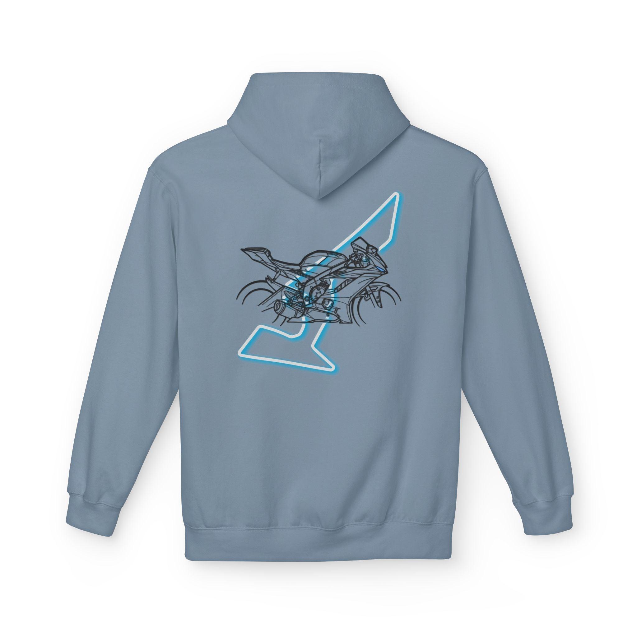 Yamaha R6 Circuit of the Americas Hoodie - Stylish Comfort for Racers