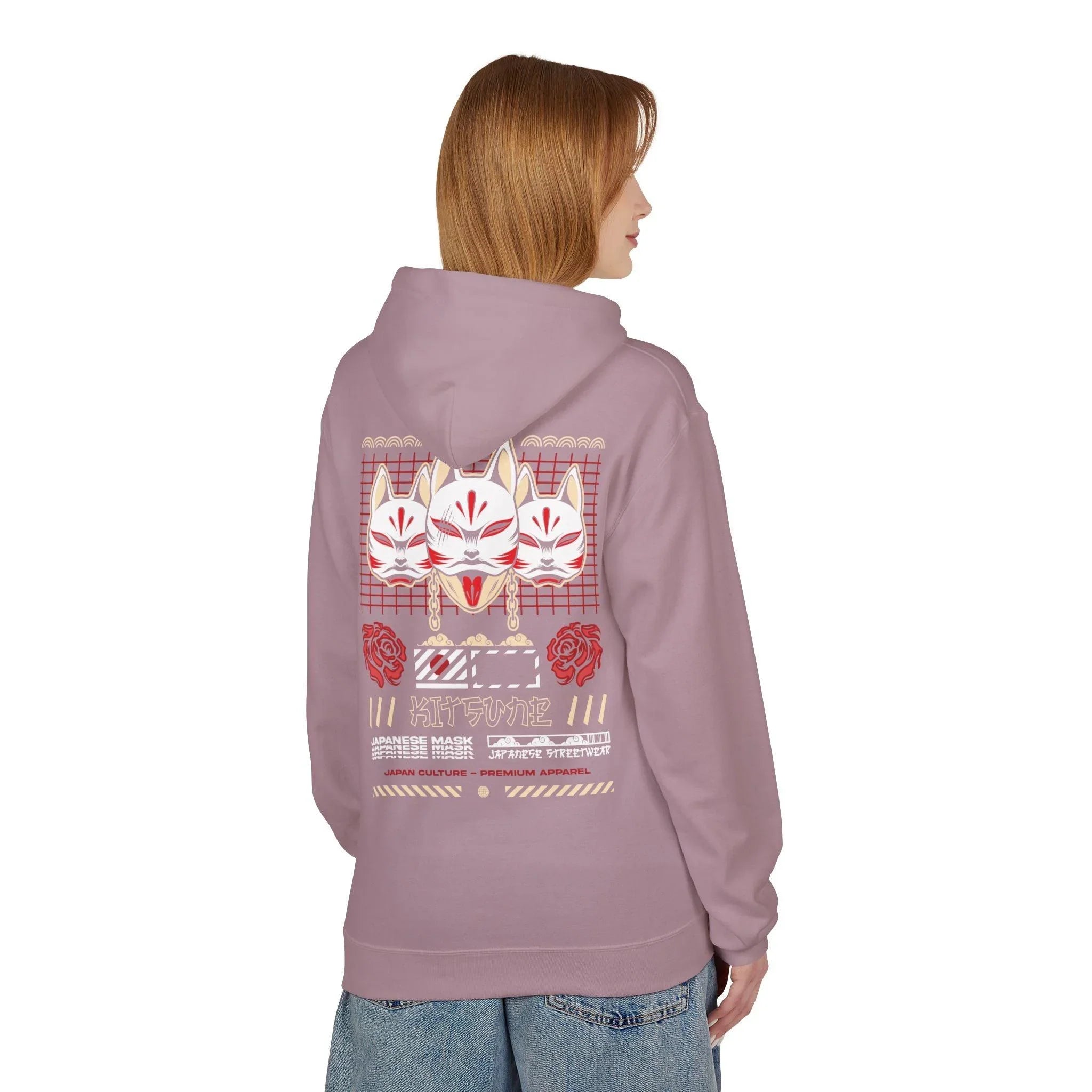 Ultimate Kitsune Japanese Streetwear Fleece Hoodie for Comfort and Style