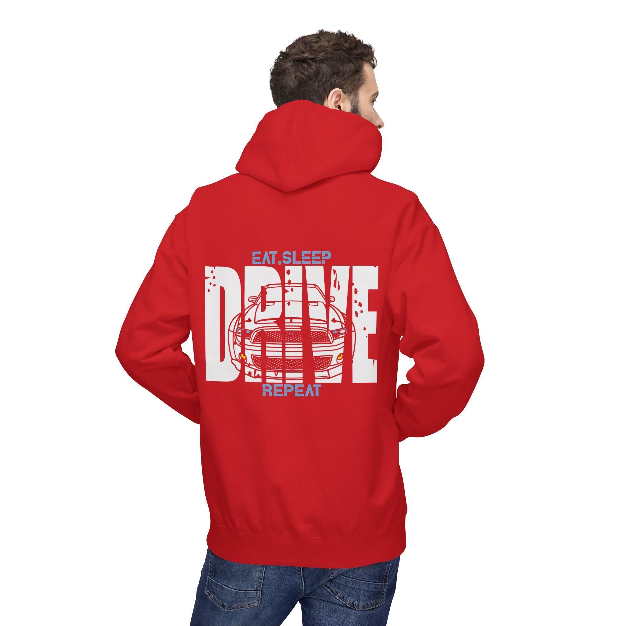 Nissan R34 GT-R DRIVE Fleece Hoodie - Premium Comfort & Style