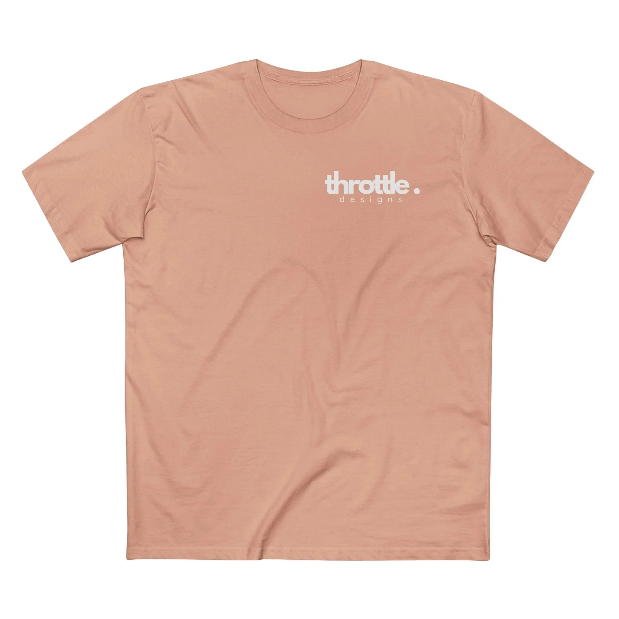 Throttle Designs Rickroll QR Code Tee for Motorcycle & Car Lovers