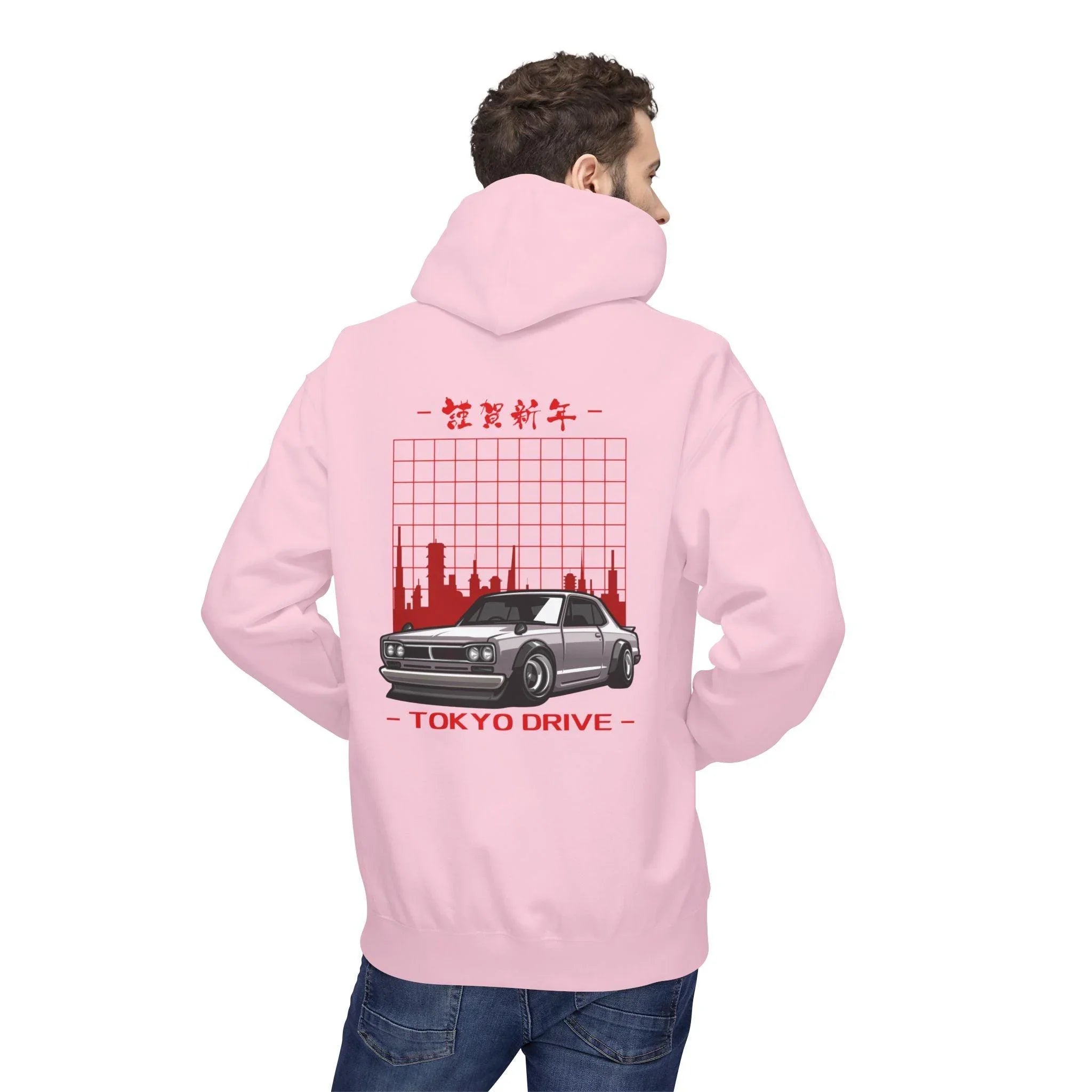 Tokyo Drive Luxe Fleece Hoodie for Ultimate Comfort and Style