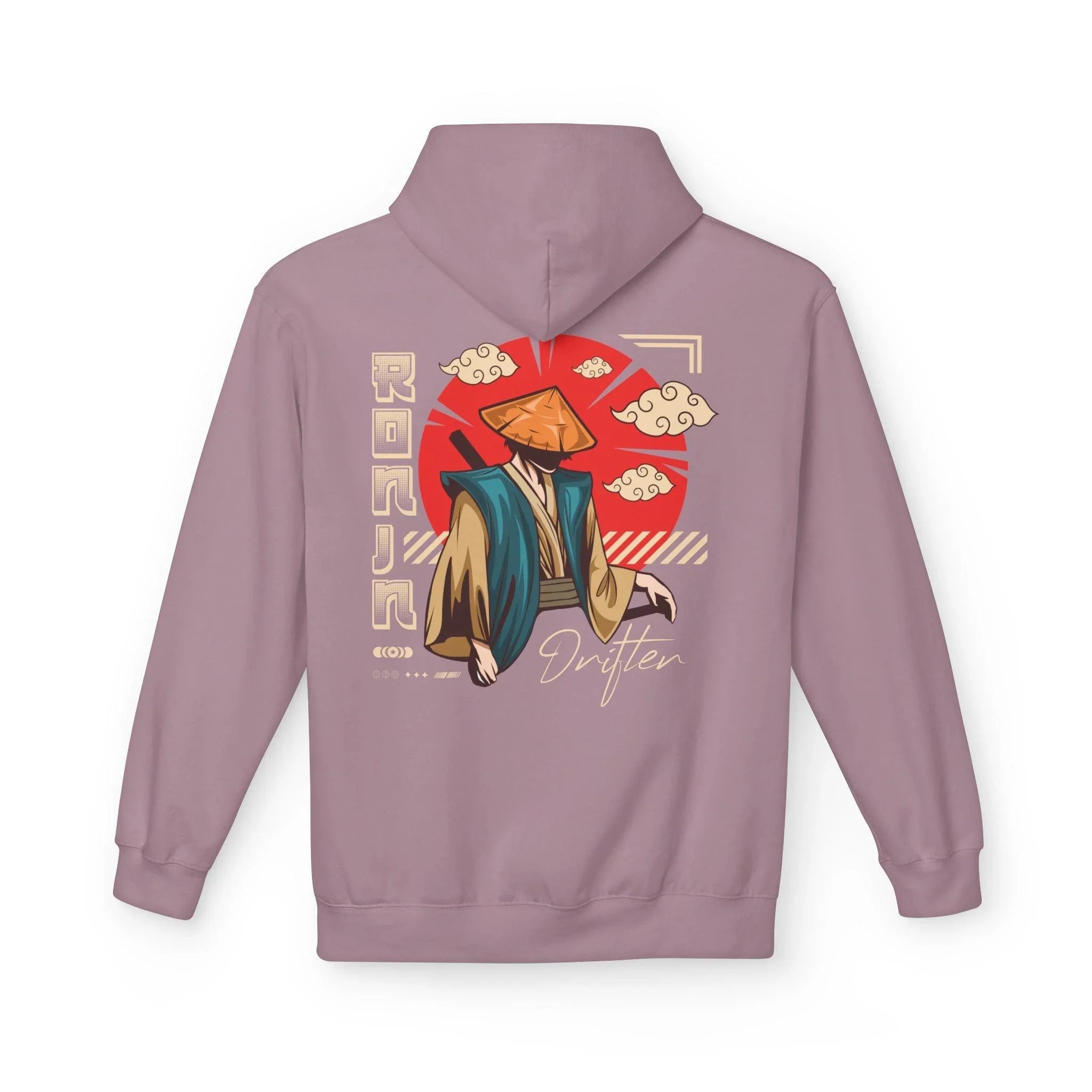 Ultimate Ronin Drifter Japanese Streetwear Fleece Hoodie for Trendsetters