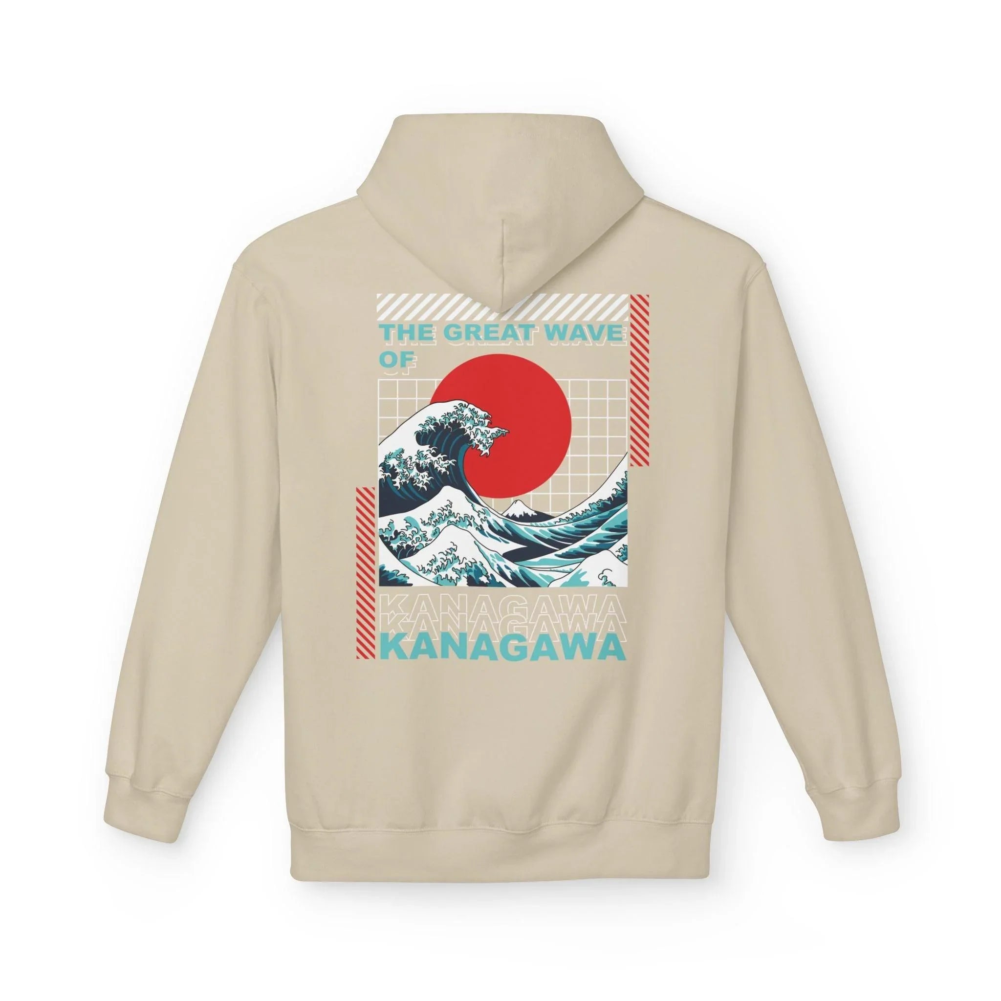 Ultimate Kanagawa Wave Fleece Hoodie: Stylish Japanese Streetwear Comfort