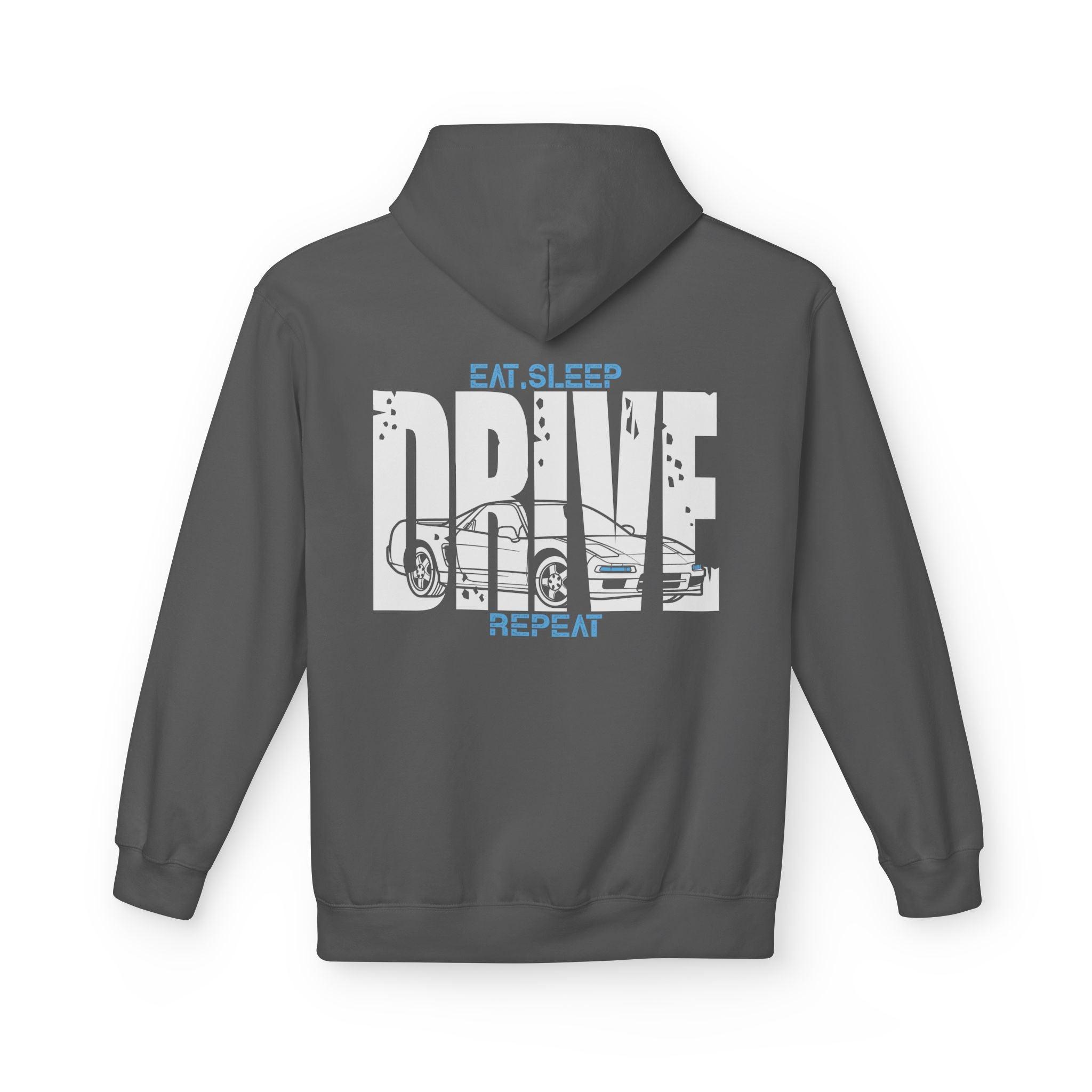 Acura NSX DRIVE Fleece Hoodie - Comfort Meets Style for Car Enthusiasts