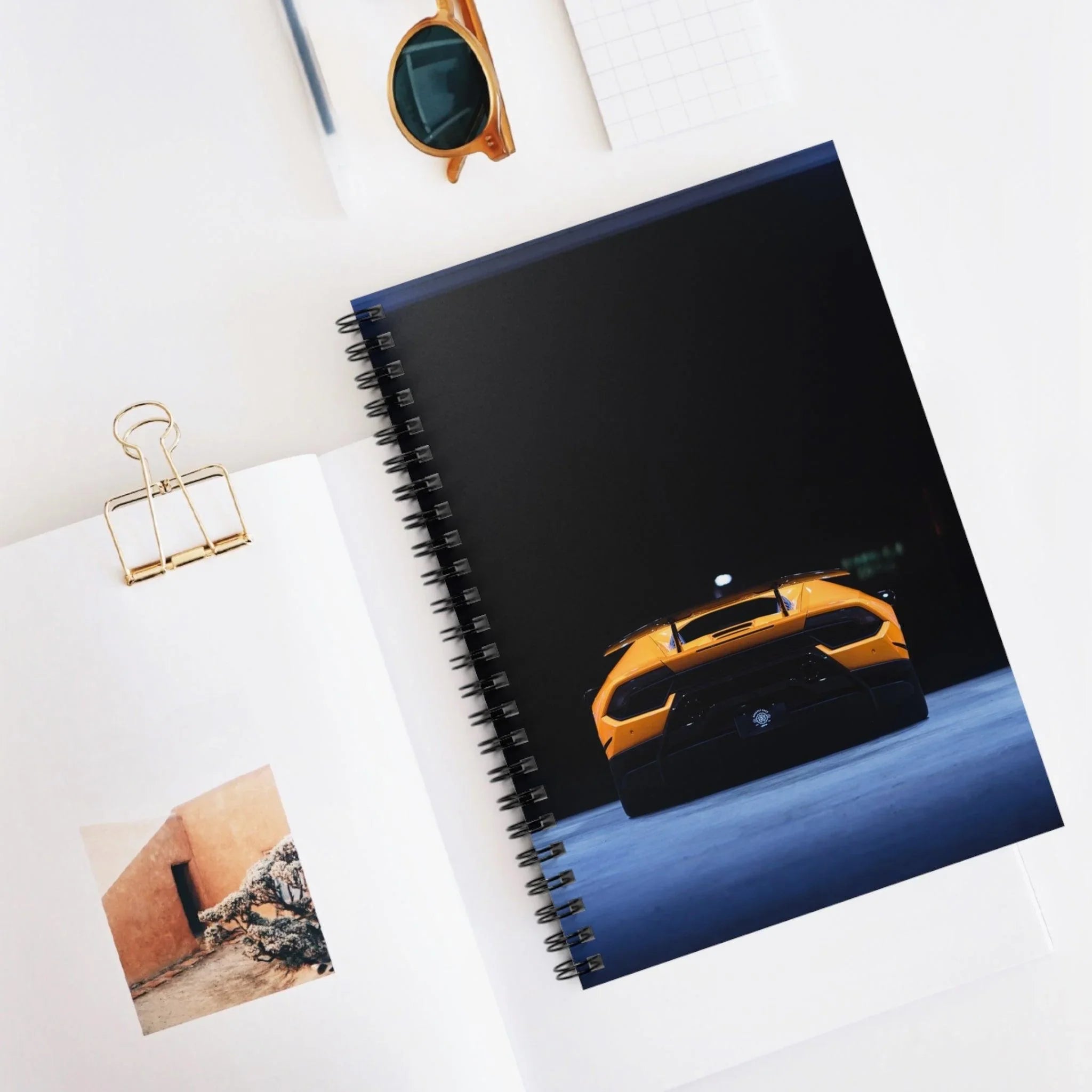 Lamborghini Huracan Automotive Spiral Notebook #032 - Throttle Designs