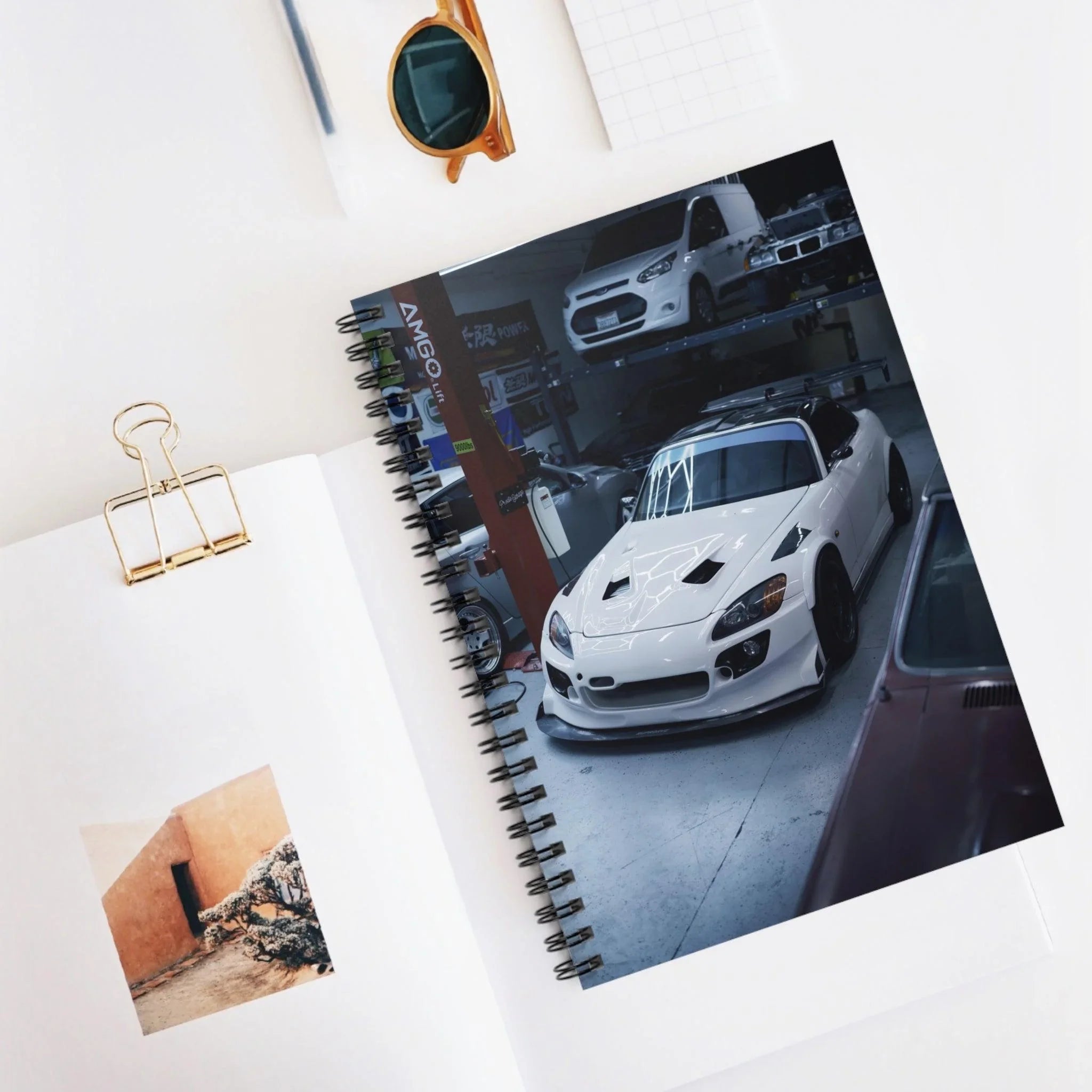 Honda S2000 Automotive Spiral Notebook #027 - Throttle Designs