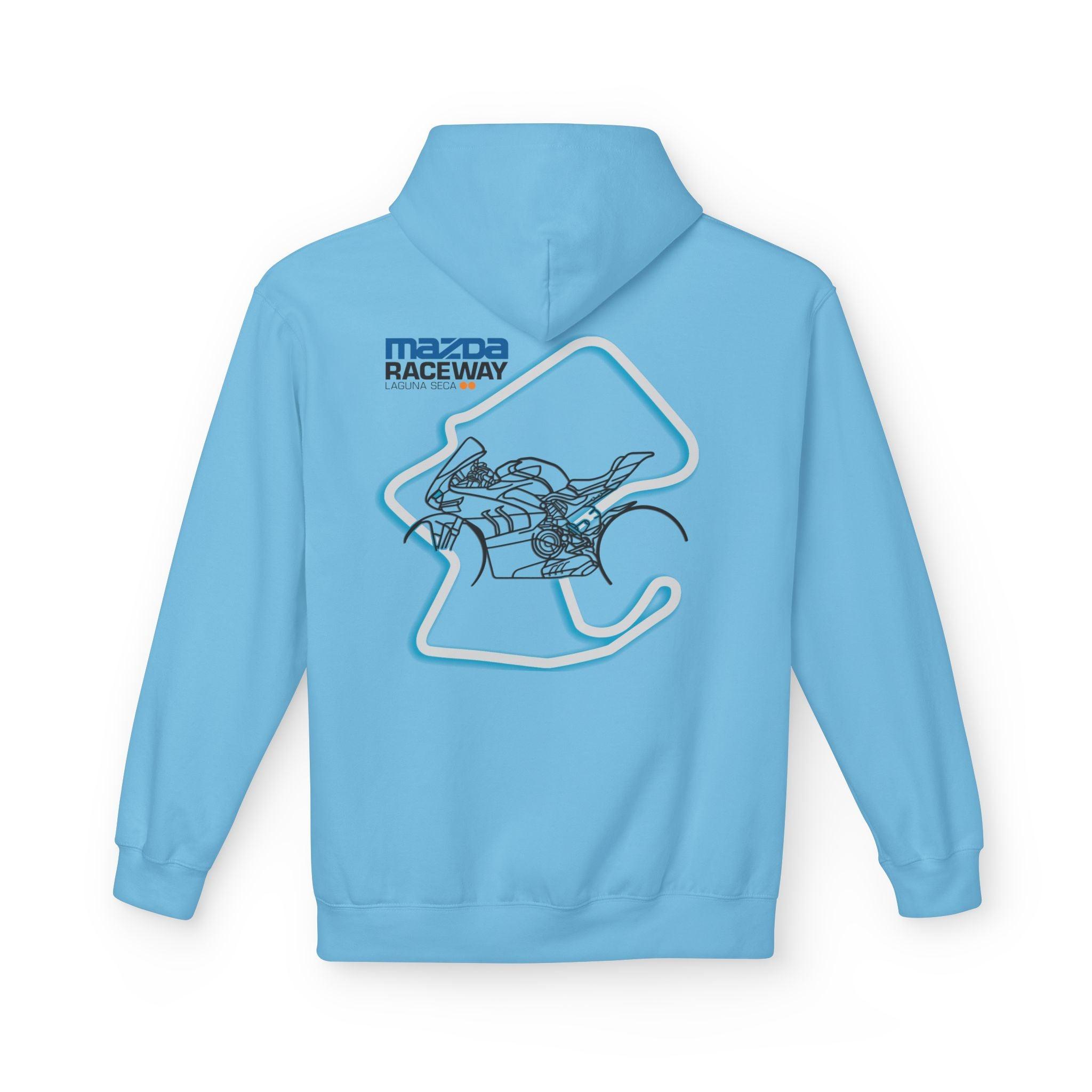 Ducati Panigale V4 SP Laguna Seca Fleece Hoodie - Stylish & Cozy