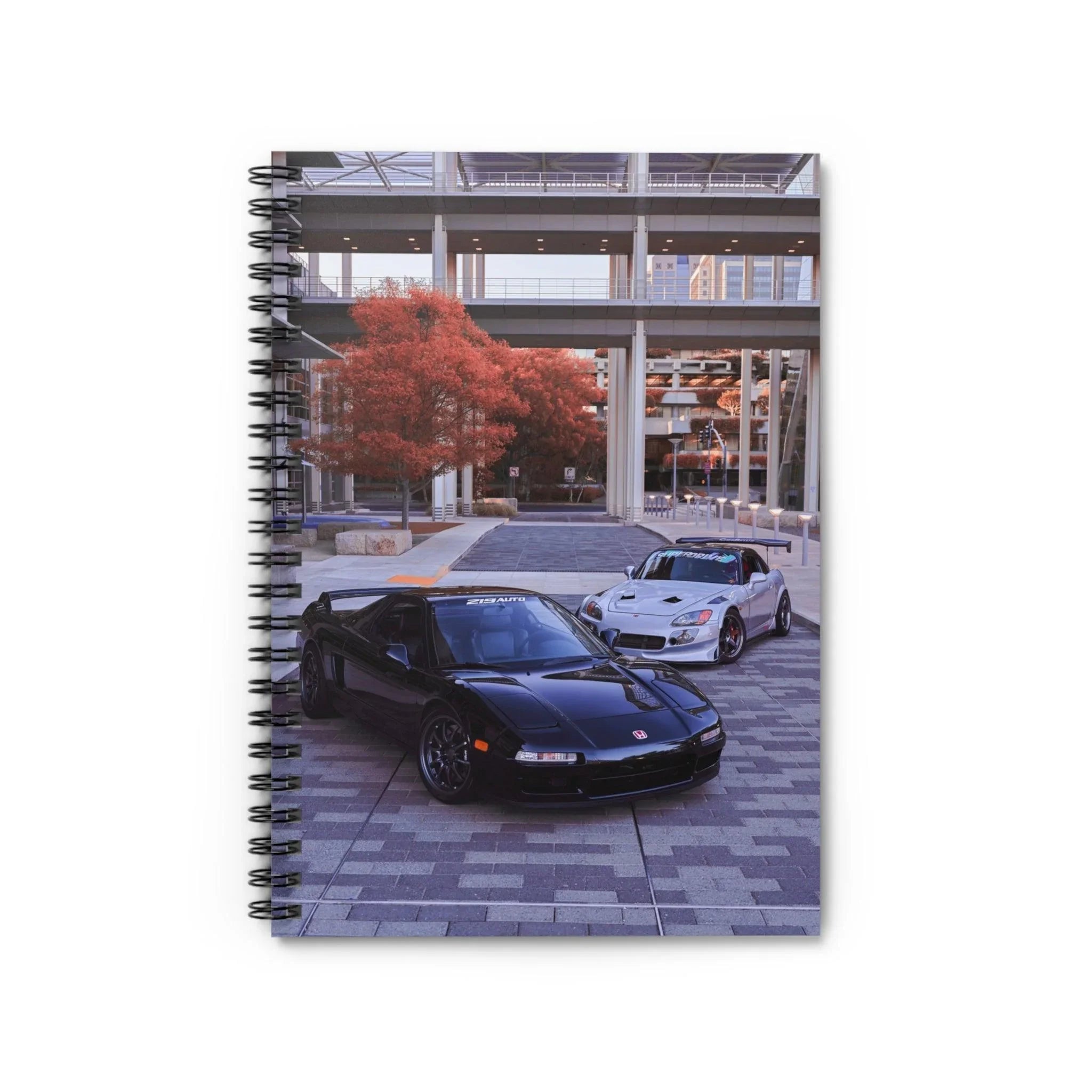 Honda S2000 and Acura NSX Automotive Spiral Notebook #001 - Throttle Designs