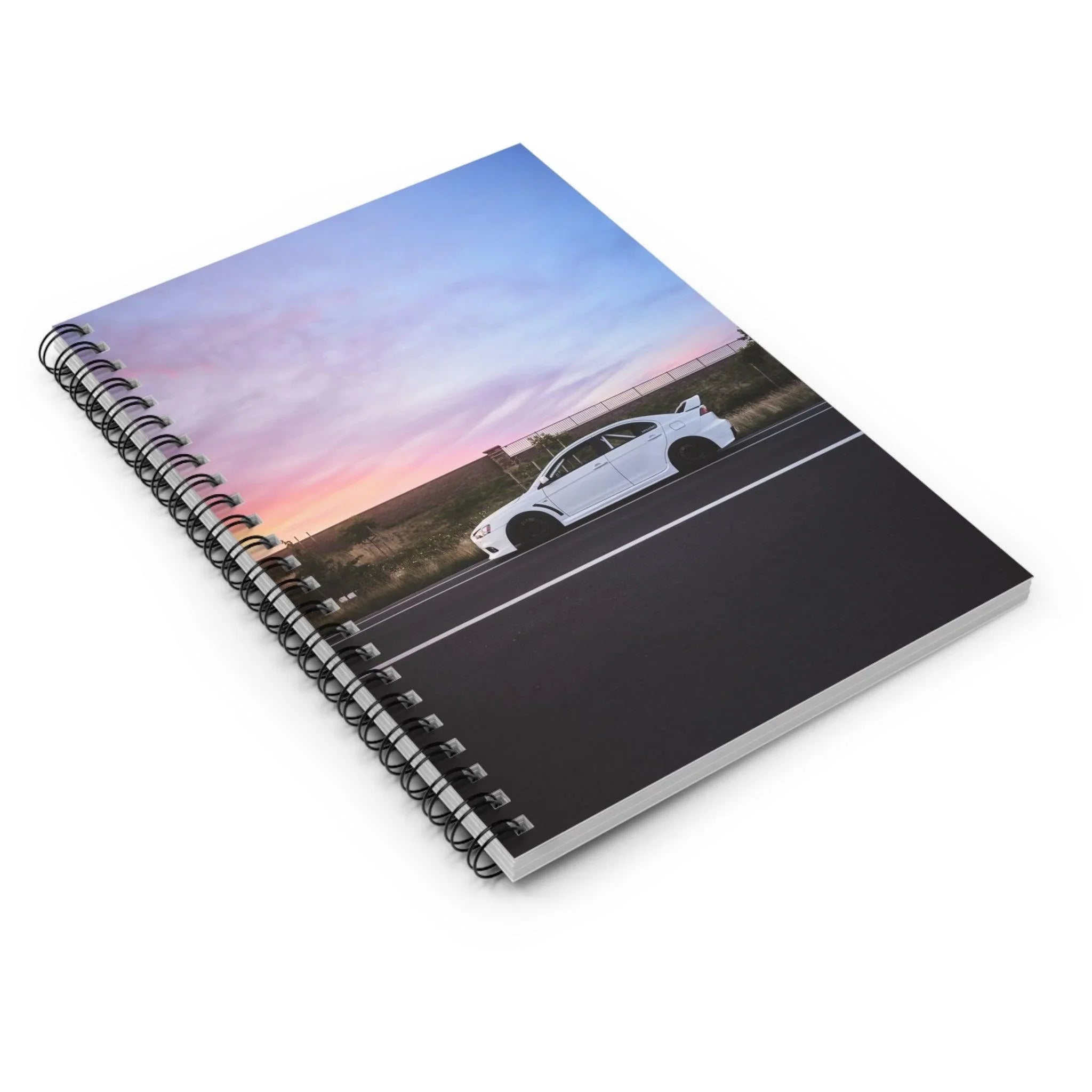 Mitsubishi Evo 10 Automotive Spiral Notebook #017 - Throttle Designs