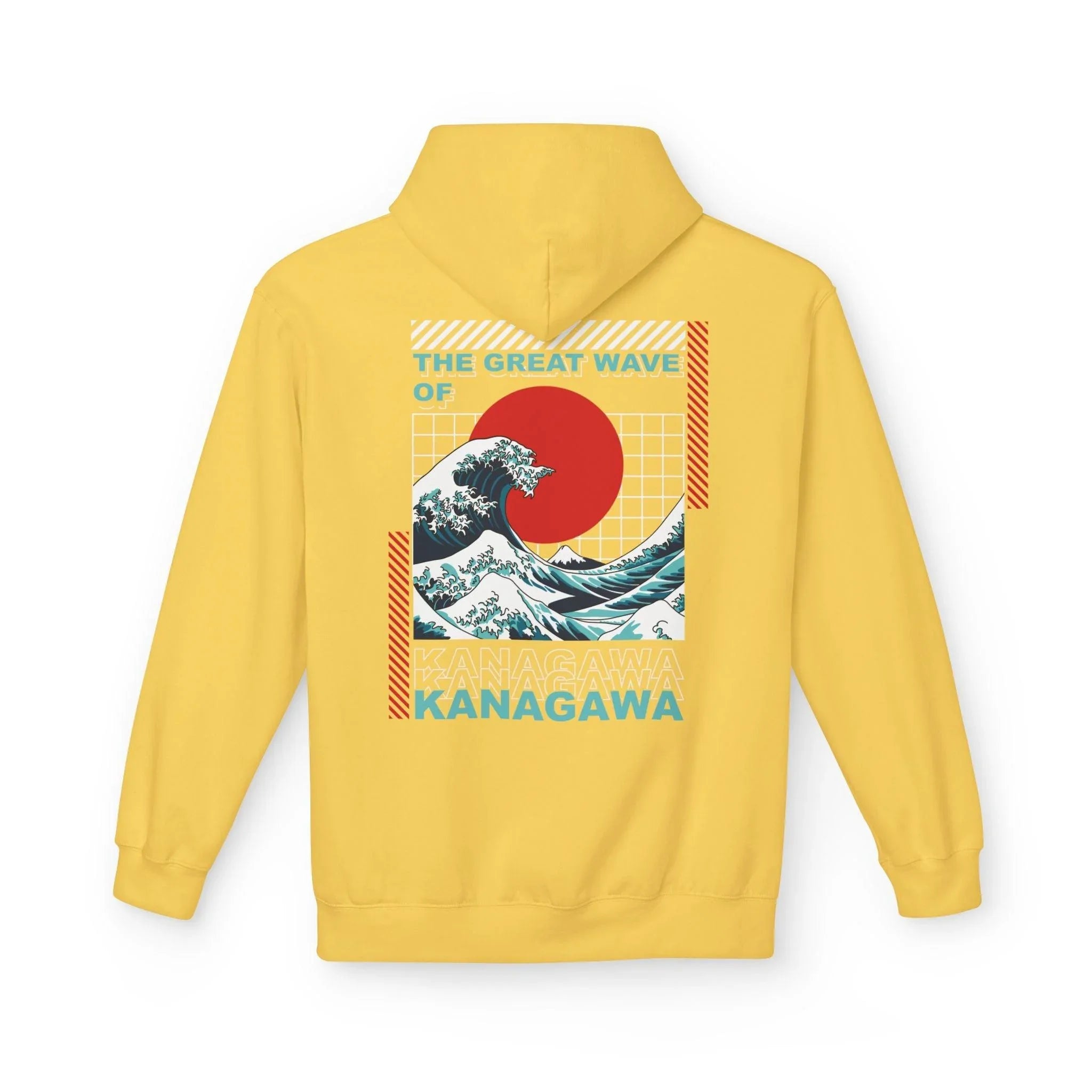 Ultimate Kanagawa Wave Fleece Hoodie: Stylish Japanese Streetwear Comfort