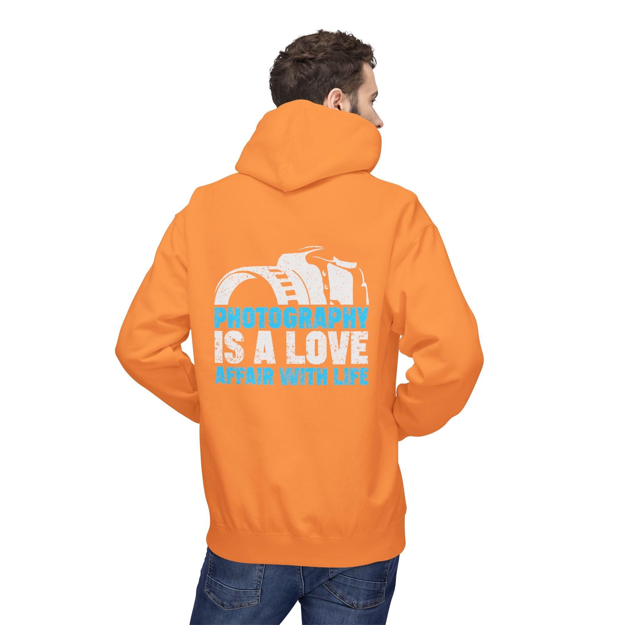 Cozy Fleece Hoodie for Photography Lovers: Embrace Life's Moments in Style