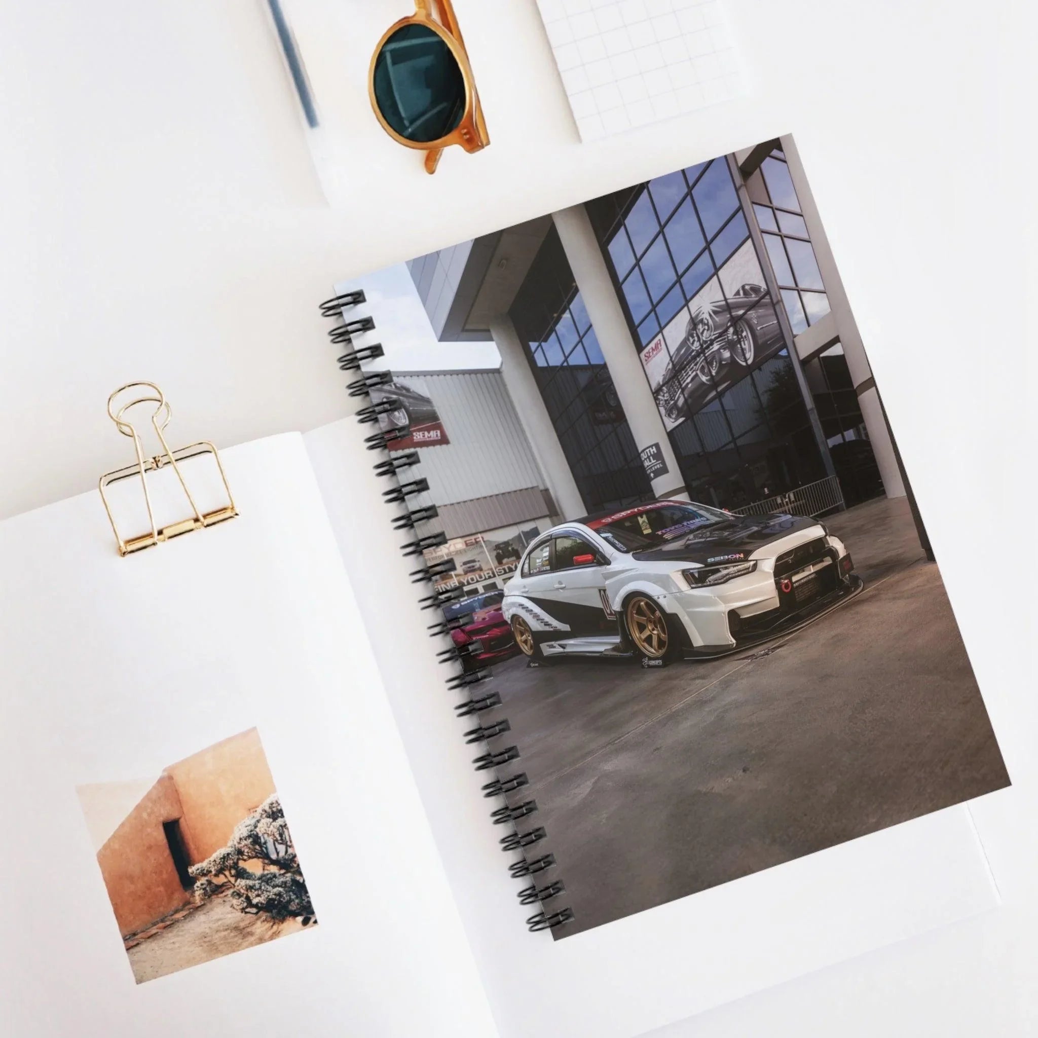 Mitsubishi Evo 10 Automotive Spiral Notebook #006 - Throttle Designs