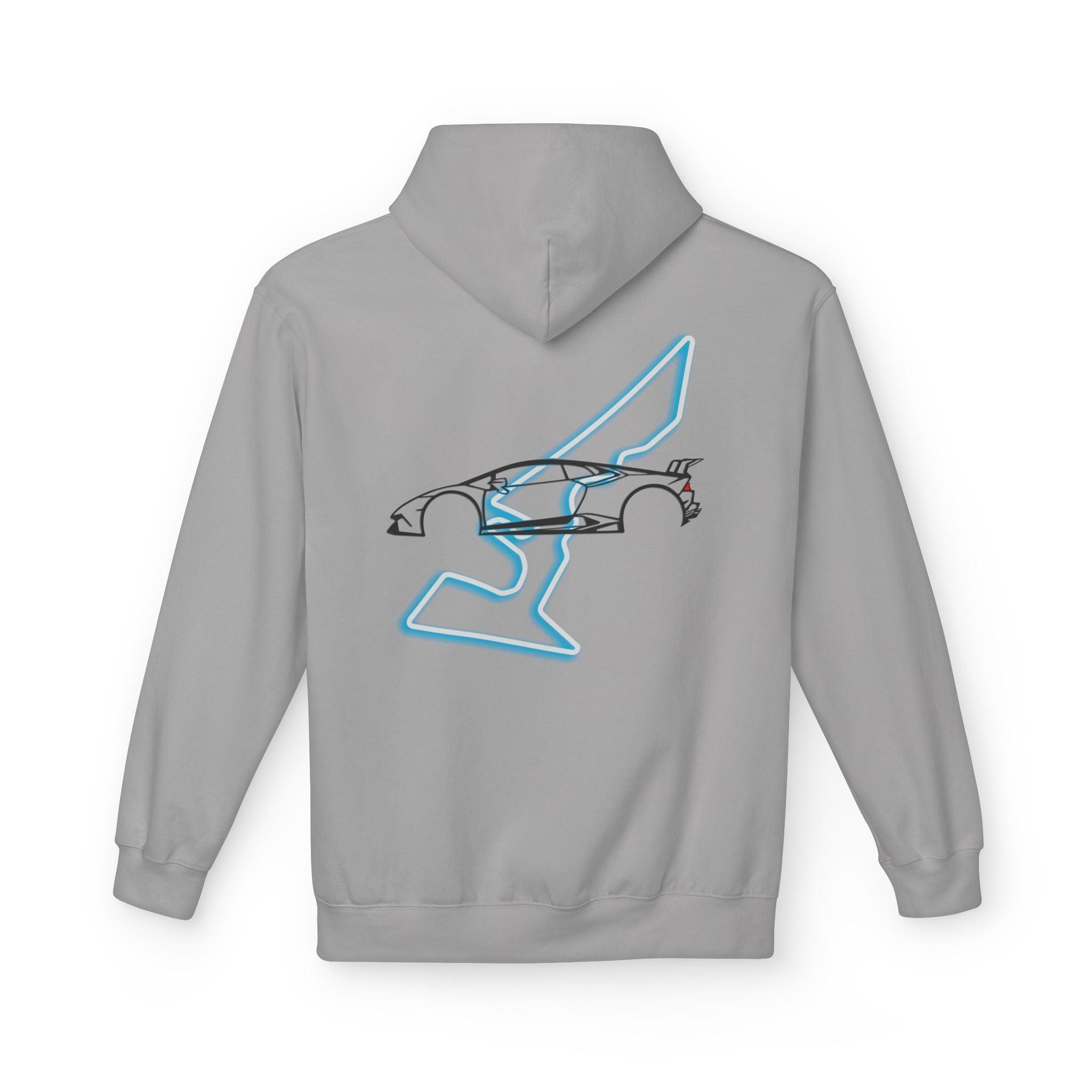 Circuit Of The Americas Huracan Performante Fleece Hoodie