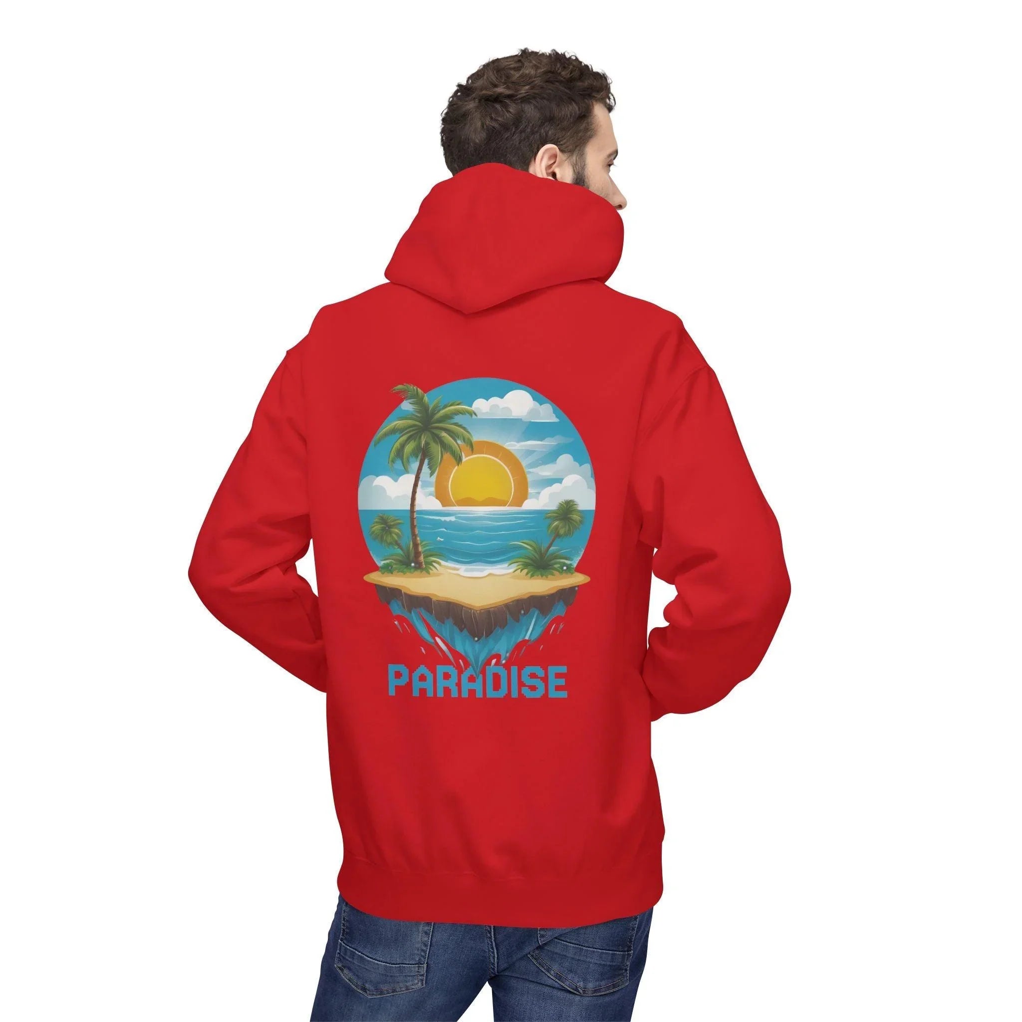 Cozy Paradise Fleece Hoodie for Ultimate Comfort and Style