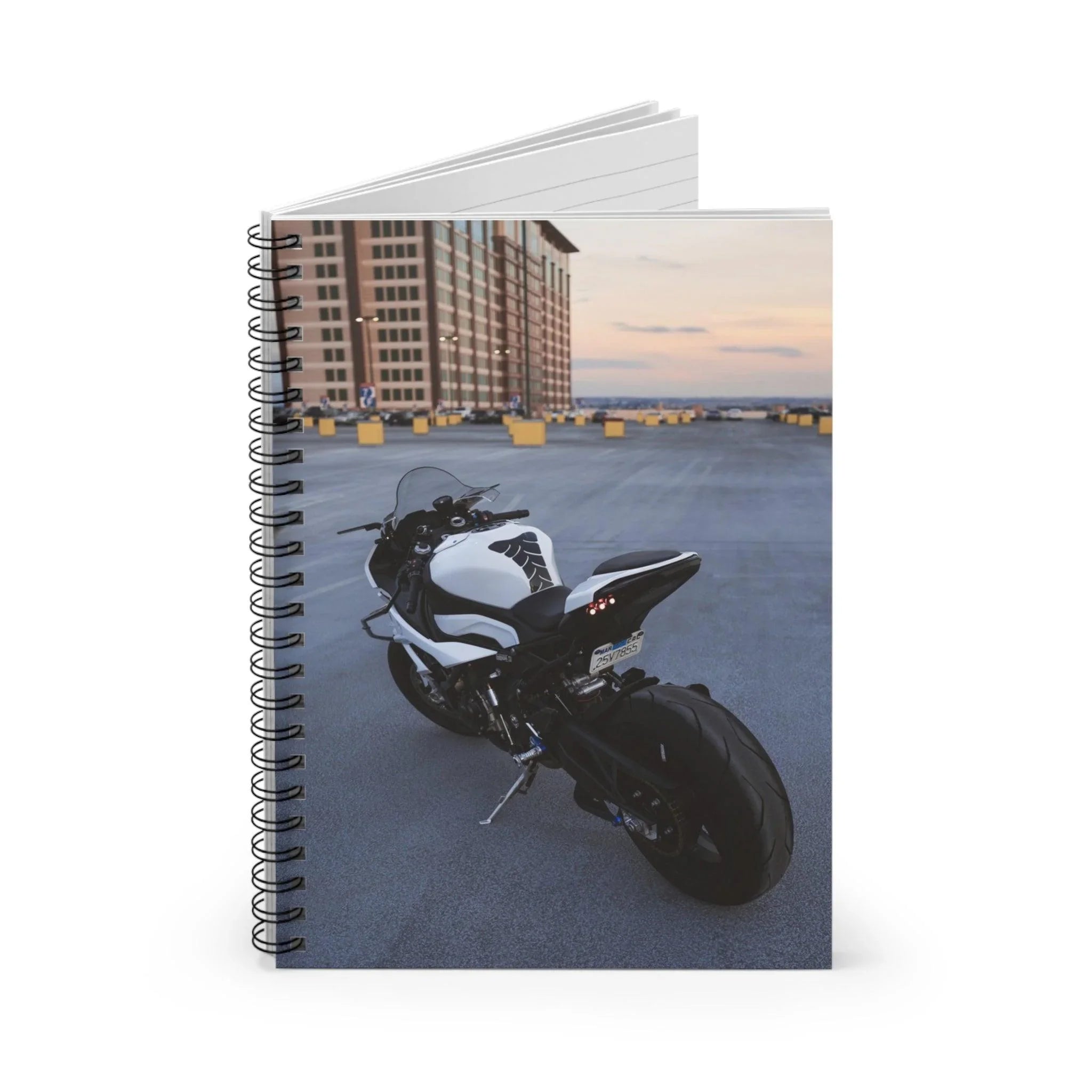 BMW S1000RR Motorcycle Spiral Notebook #057 - Throttle Designs