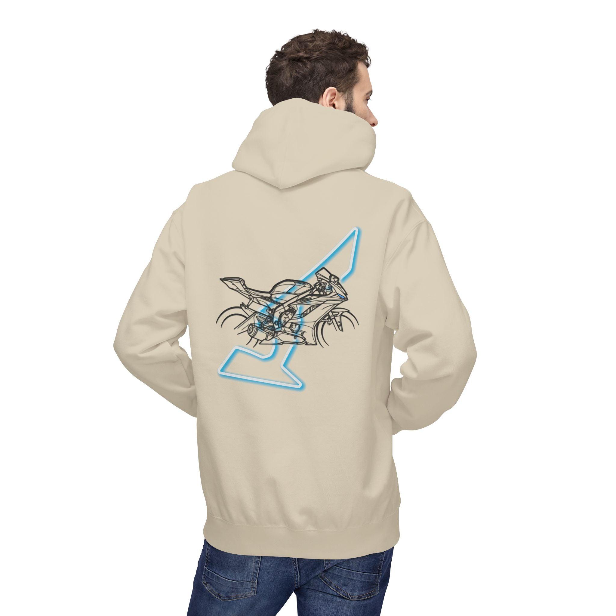 Yamaha R6 Circuit of the Americas Hoodie - Stylish Comfort for Racers
