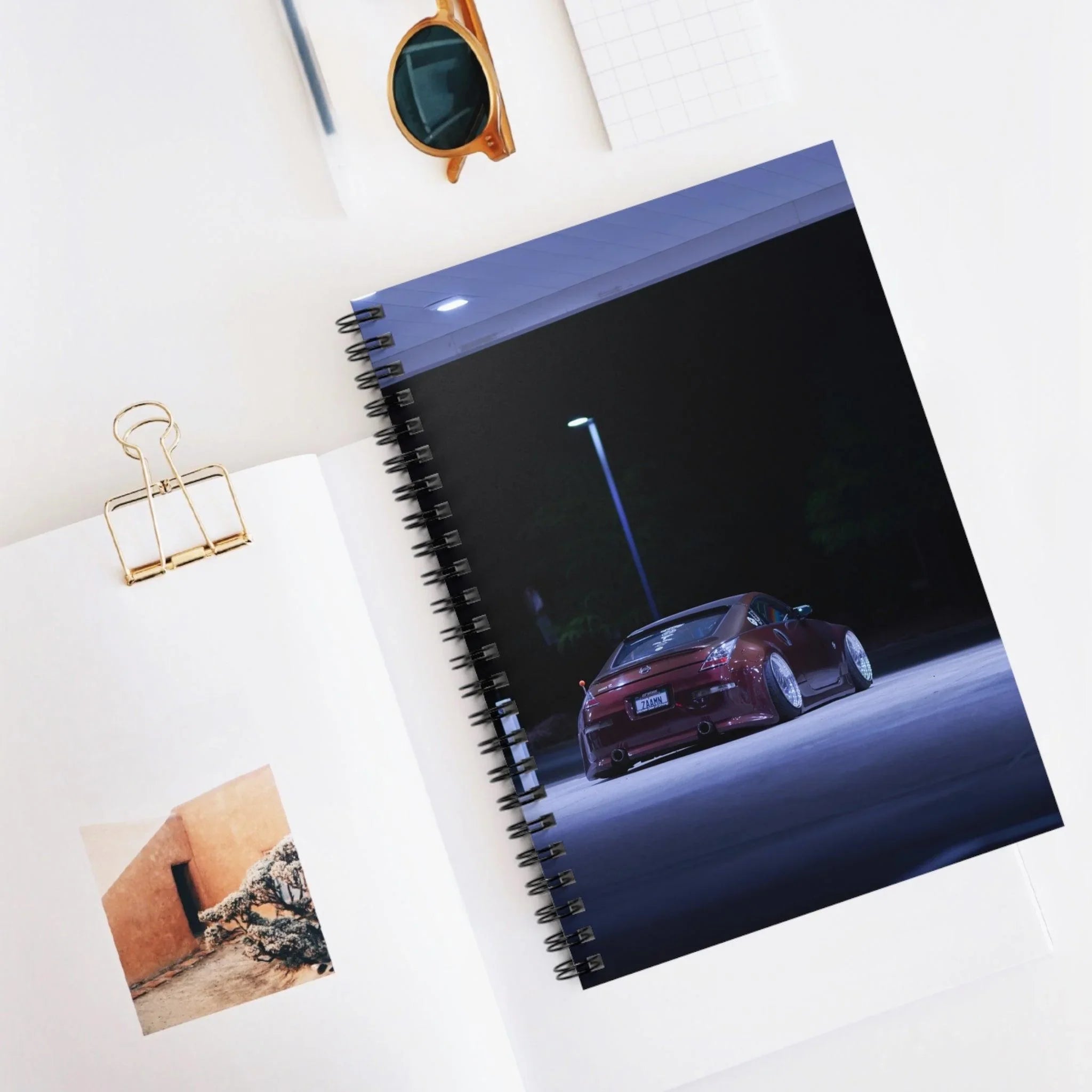 Nissan 350z Automotive Spiral Notebook #003 - Throttle Designs