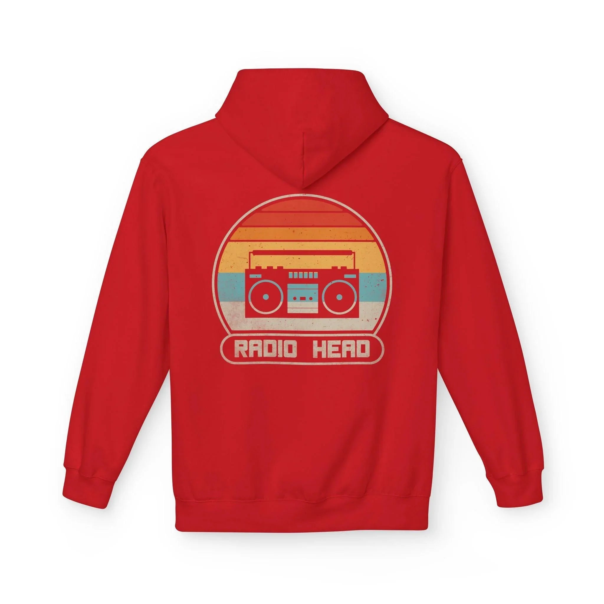 Cozy Vibes Radio Head Fleece Pullover Hoodie