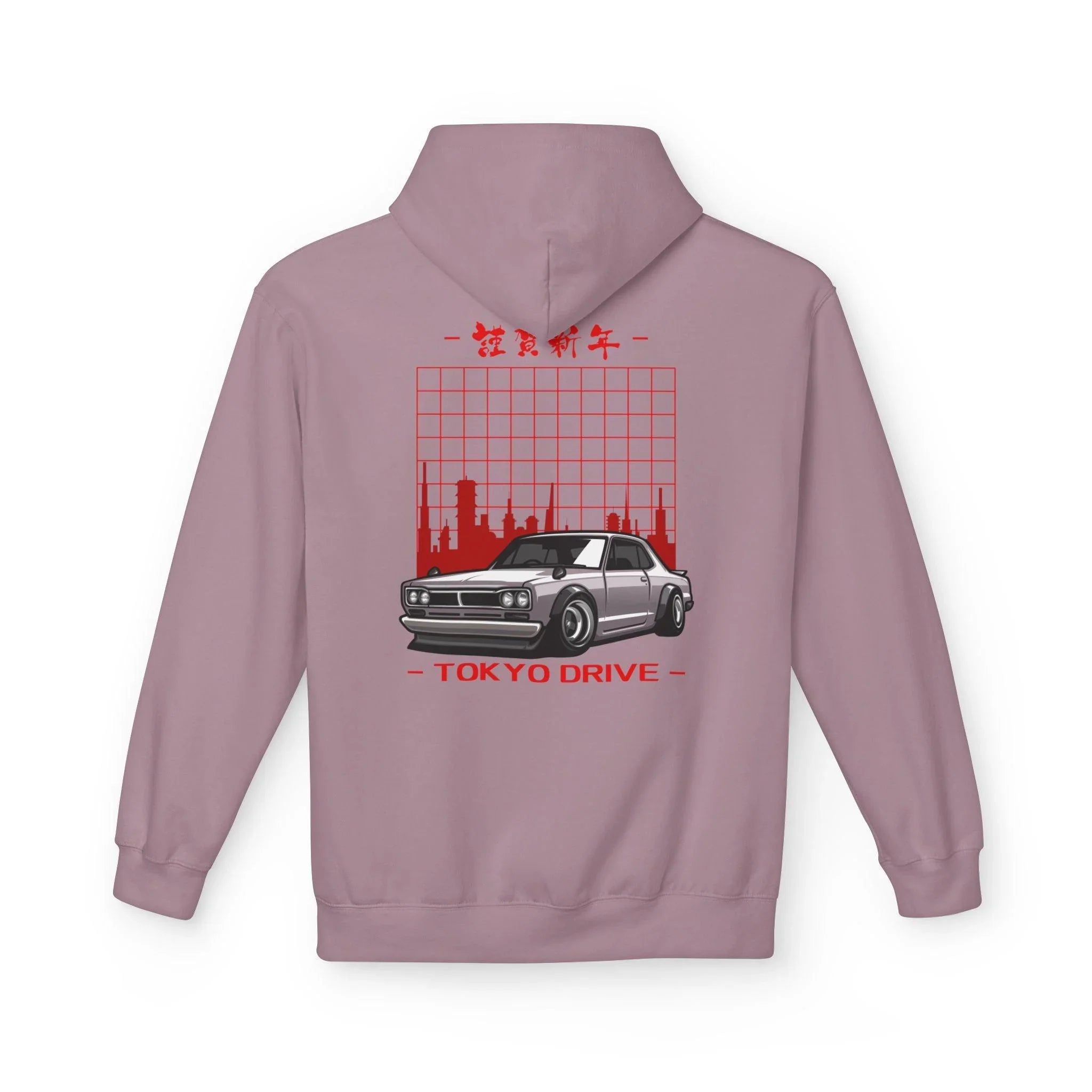 Tokyo Drive Luxe Fleece Hoodie for Ultimate Comfort and Style