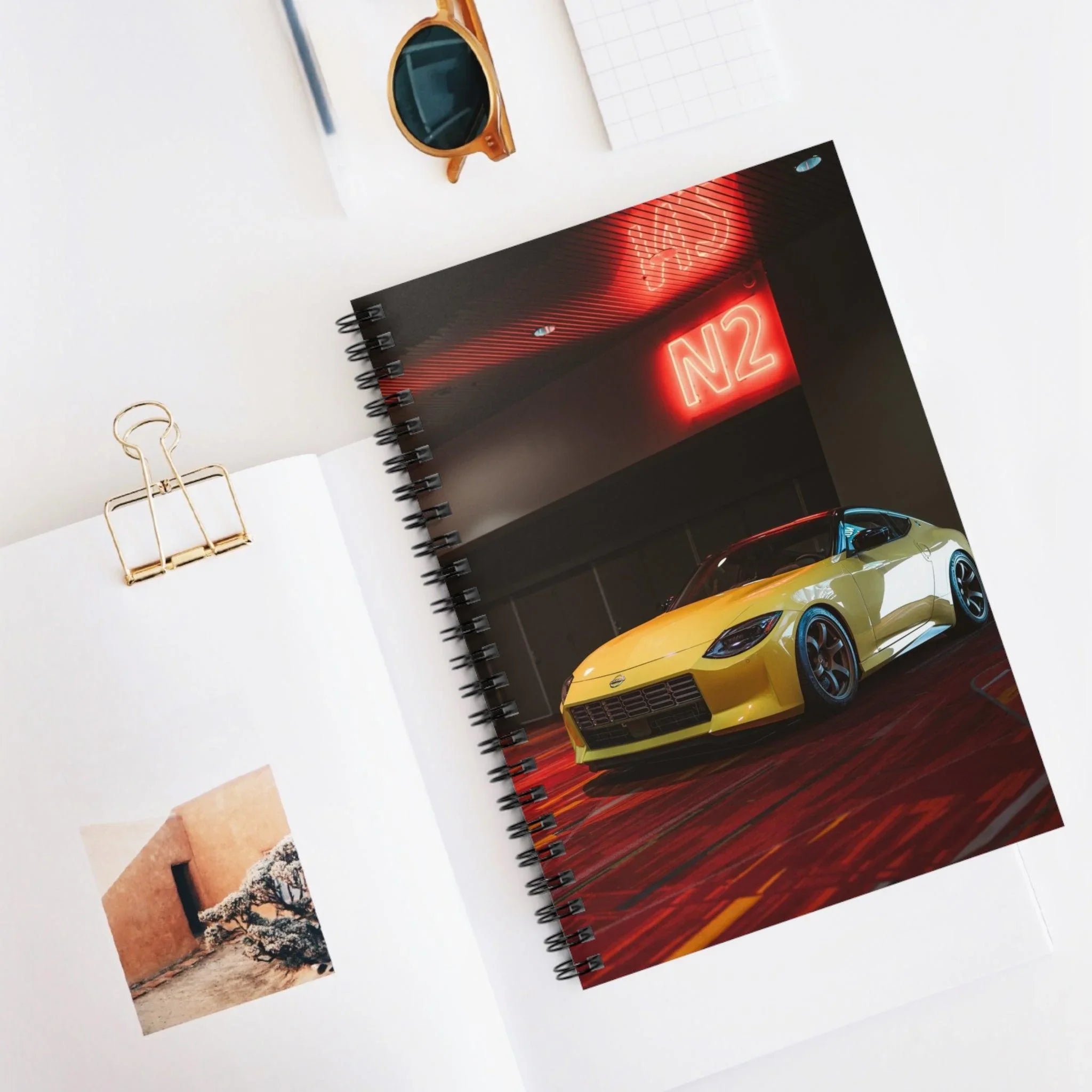 Nissan Z Automotive Spiral Notebook #005 - Throttle Designs