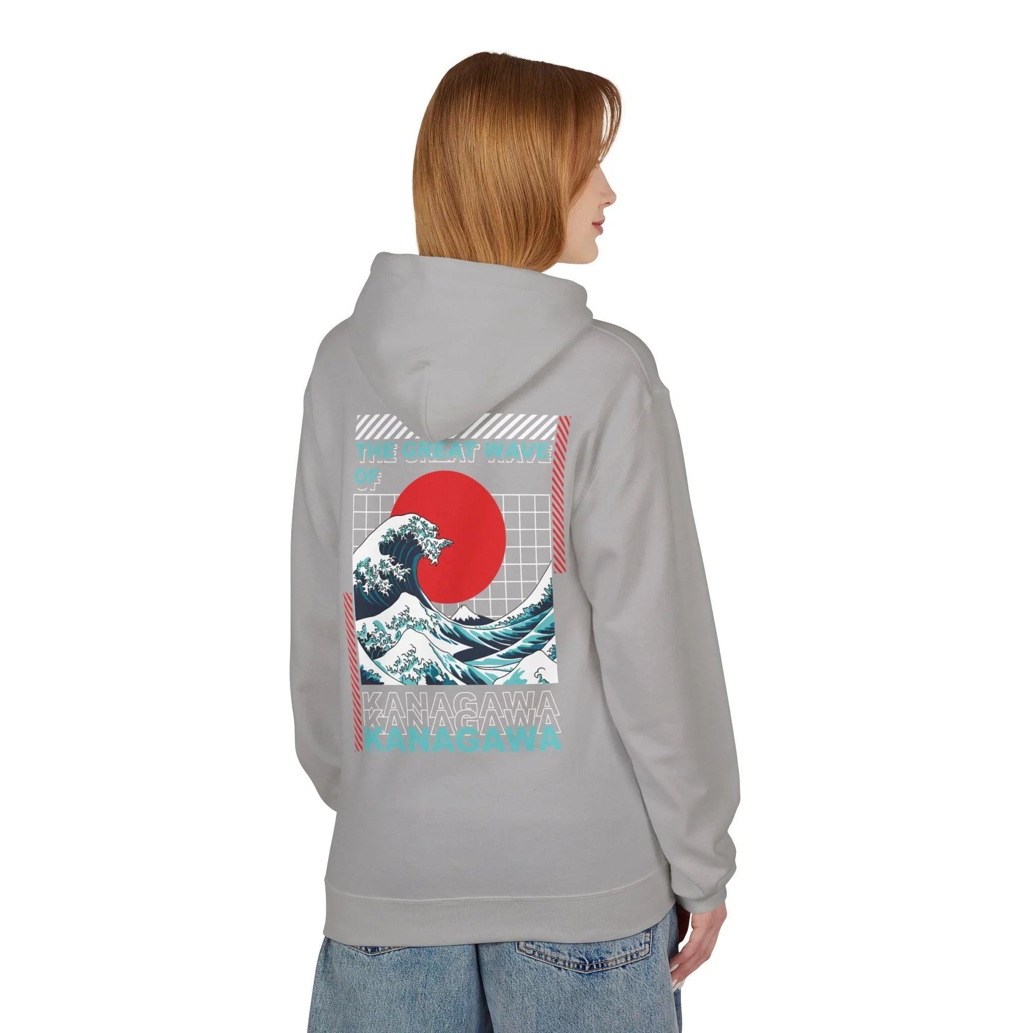 Ultimate Kanagawa Wave Fleece Hoodie: Stylish Japanese Streetwear Comfort