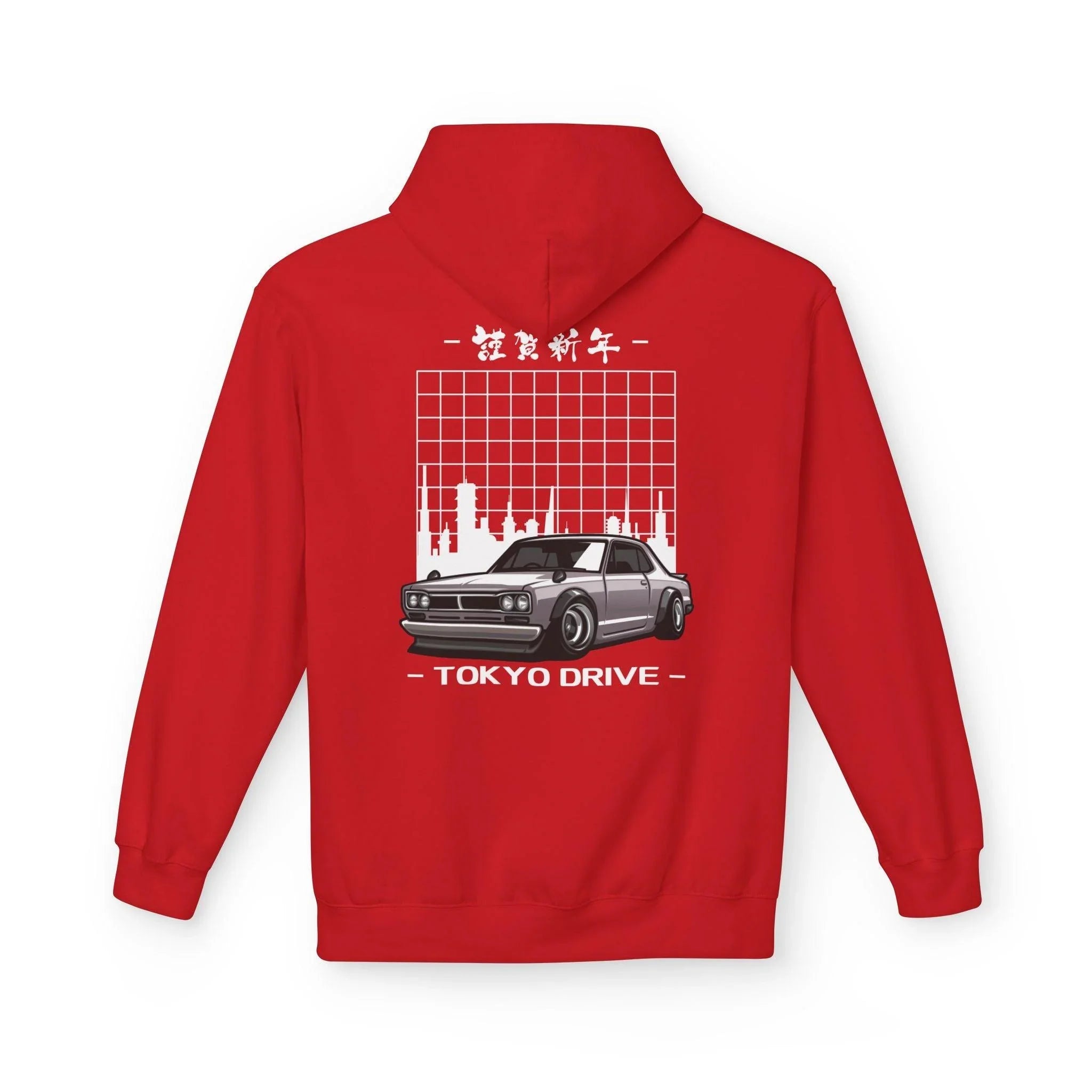 Tokyo Drive Luxe Fleece Hoodie for Ultimate Comfort and Style