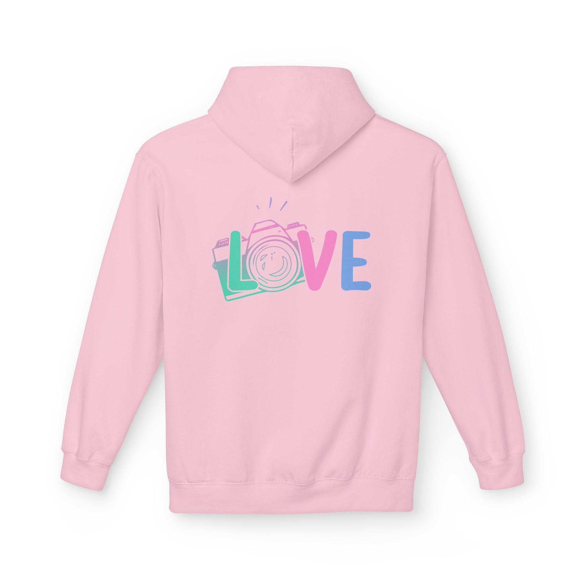 Cozy Love Photography Fleece Hoodie for Stylish Comfort