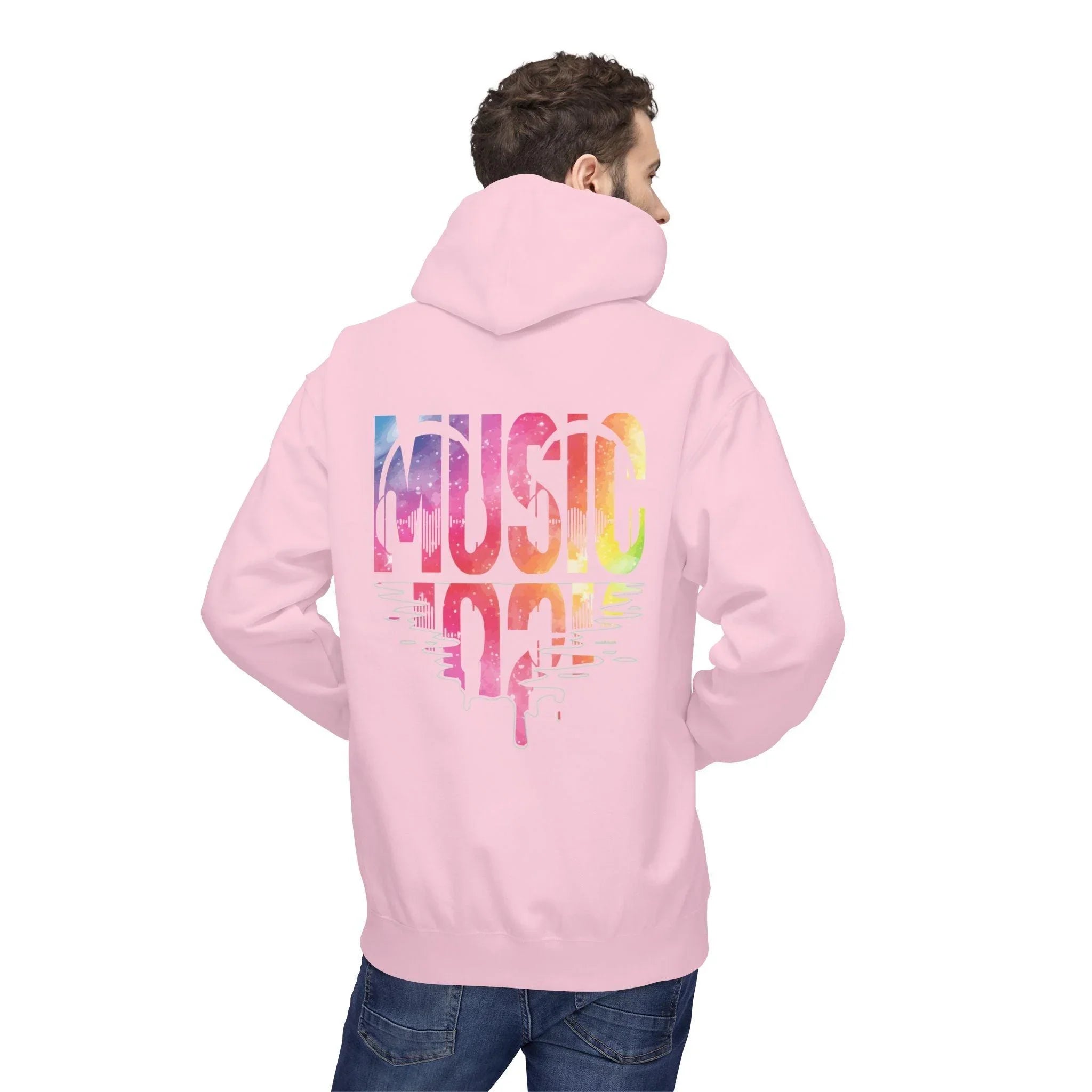 Ultimate Comfort Music Hoodie with Built-in Headphones