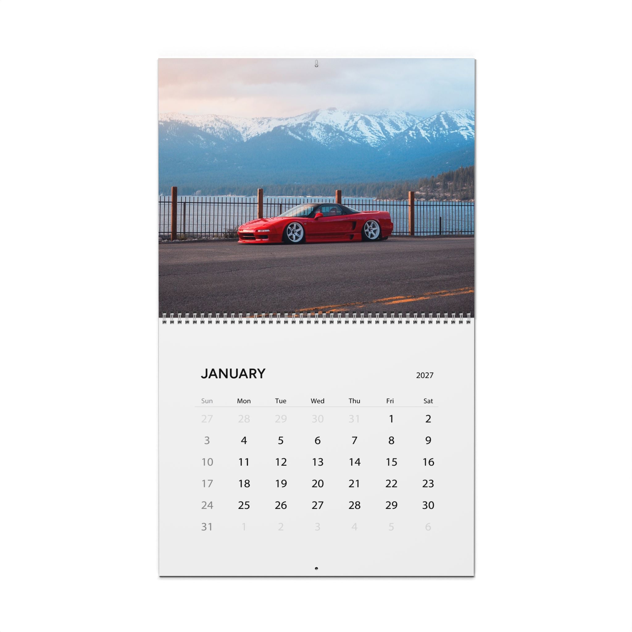 2027 JDM Cars Wall Calendar – Japanese Performance Cars, Tuner Cars & Automotive Artwork Collection