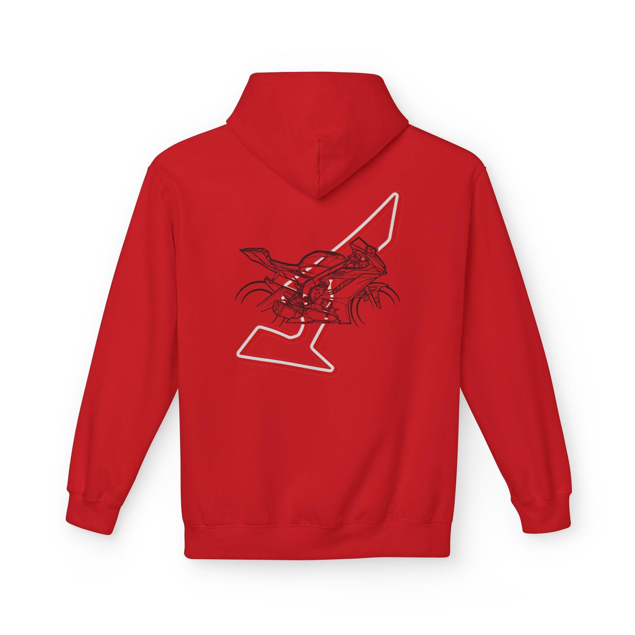 Yamaha R6 Red Eyes Hoodie - Ultimate Comfort for Racing Fans