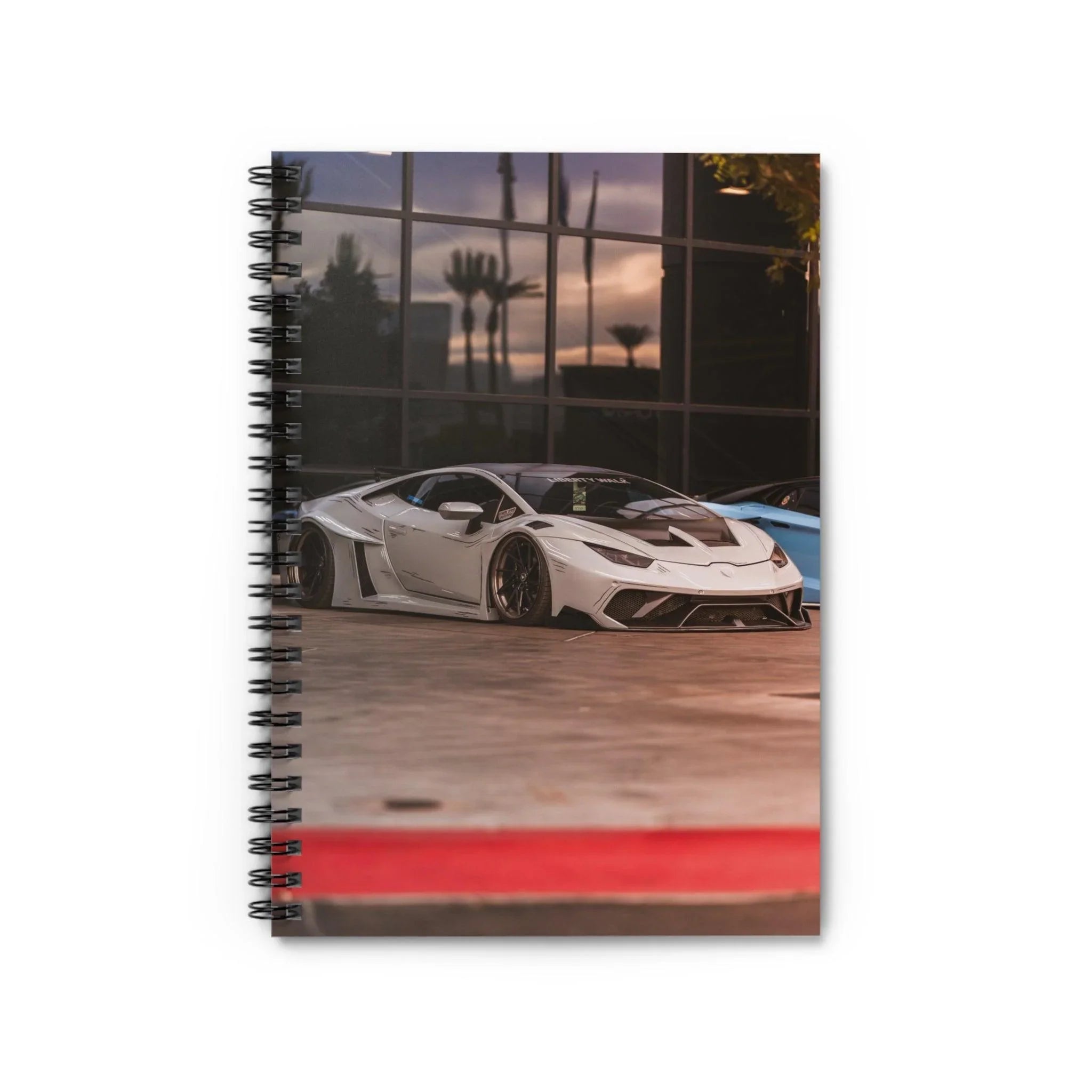 Lamborghini Huracan Automotive Spiral Notebook #002 - Throttle Designs