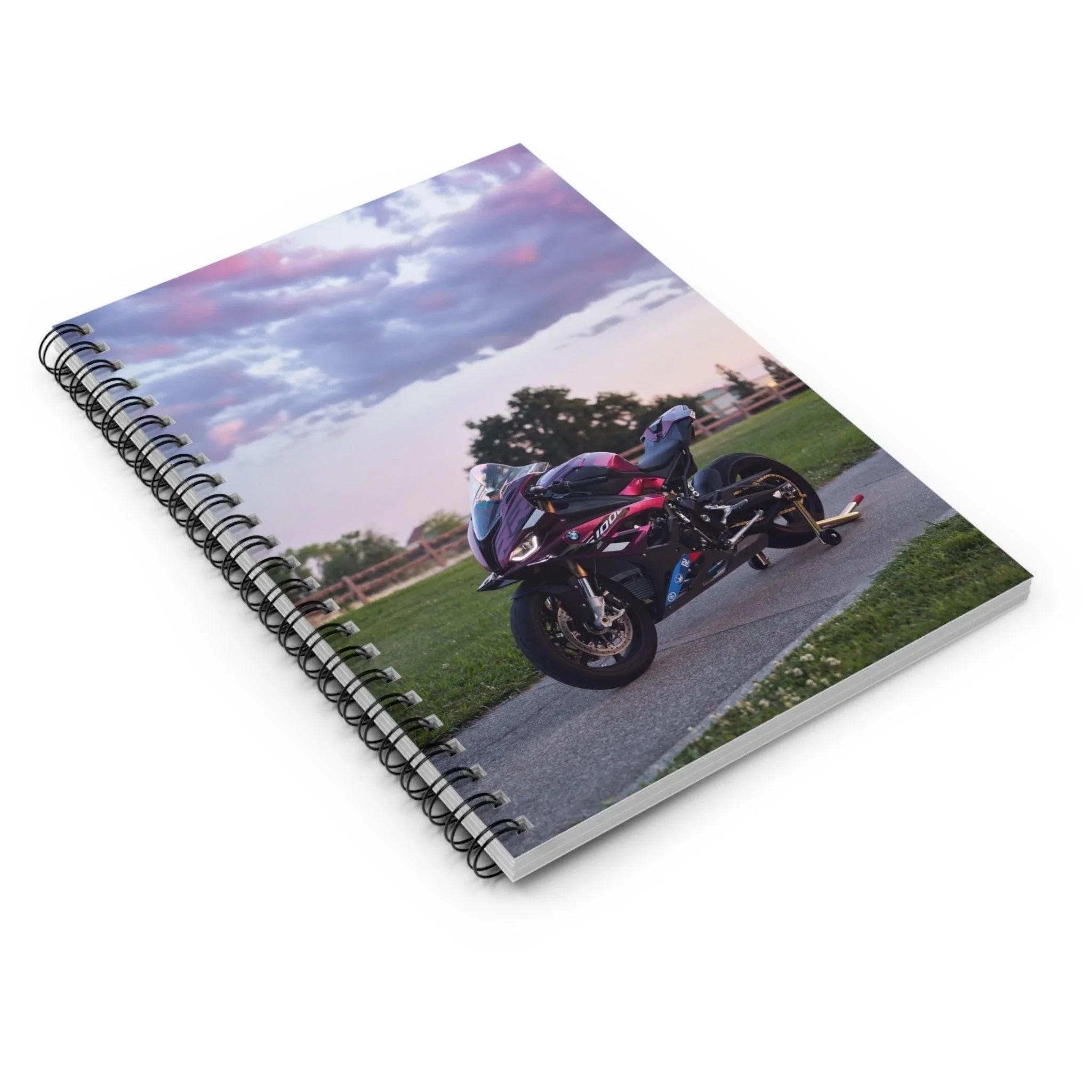 BMW S1000RR Motorcycle Spiral Notebook #040 - Throttle Designs