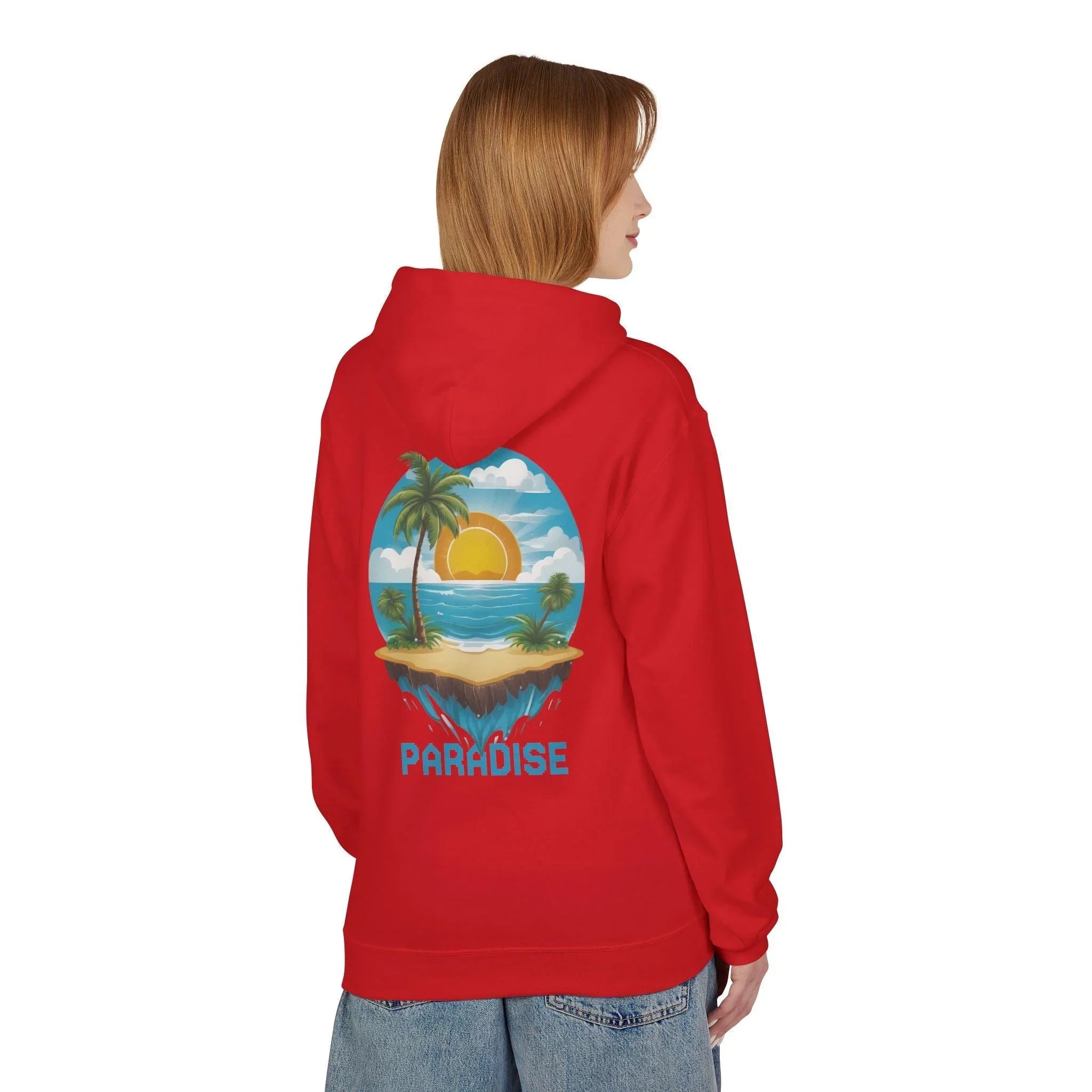 Cozy Paradise Fleece Hoodie for Ultimate Comfort and Style