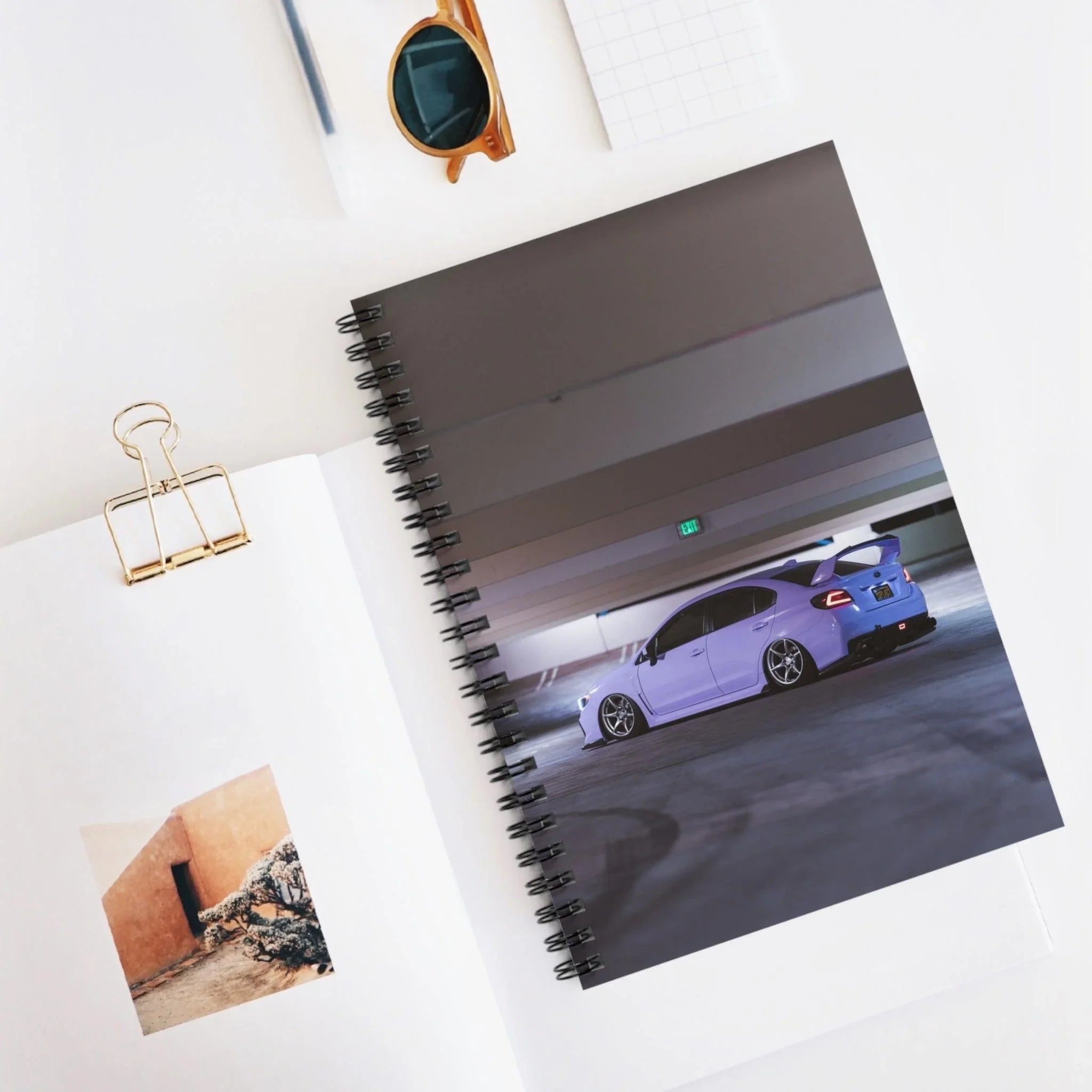 Subaru WRX Automotive Spiral Notebook #017 - Throttle Designs